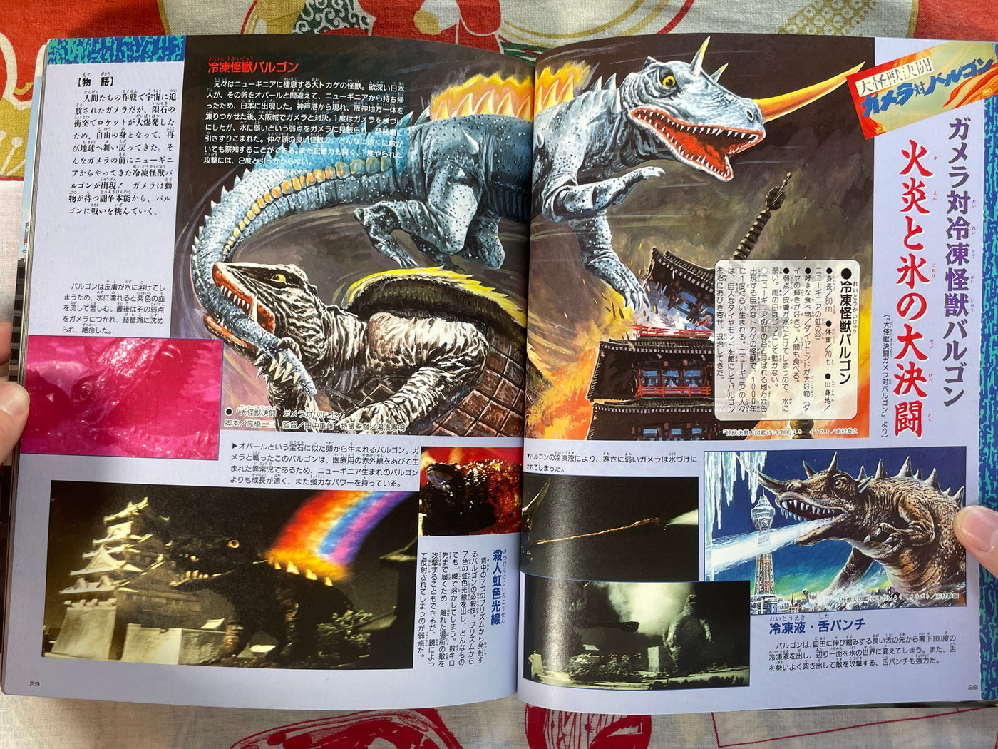 Gamera Super Pictorial of Large Kaiju Battles by Asahi Sonorama Publishing (1995)