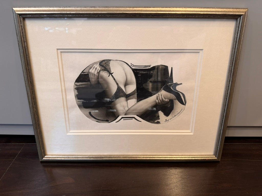 FRAMED ART Stockinged Legs by Shinkai Nishimura / Syunhei (1999/11/28)