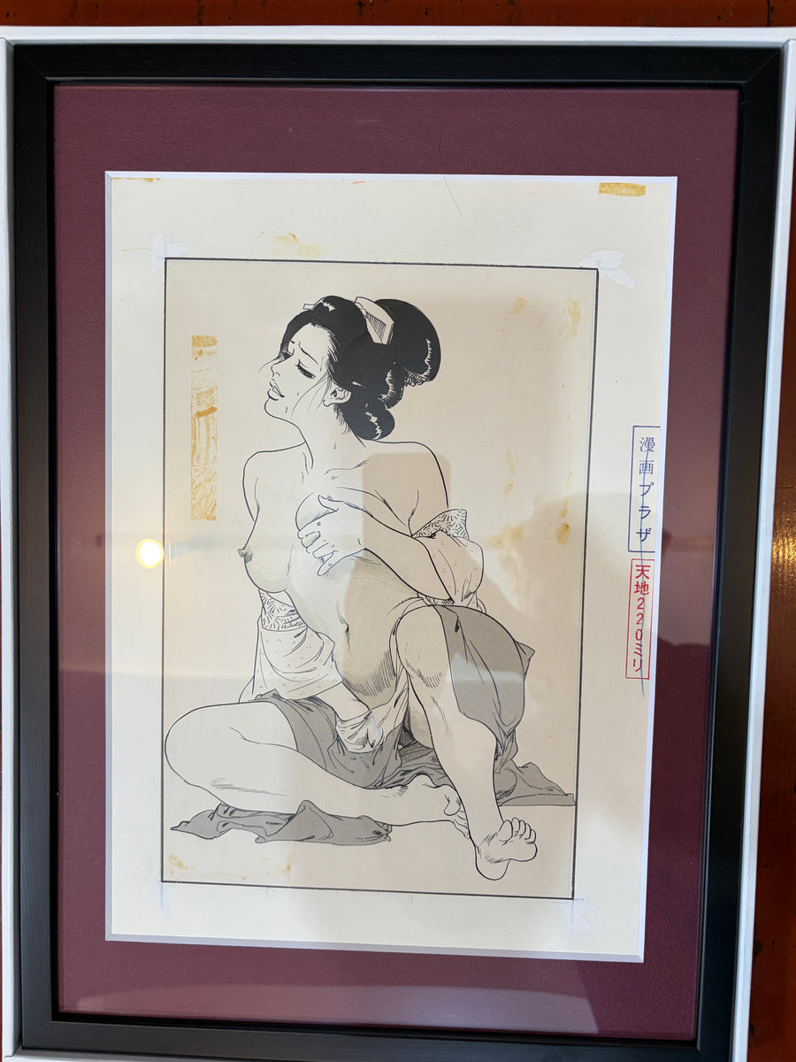 Ken Tsukikage Genga Artwork (Set of 22 Pages) - COE Included