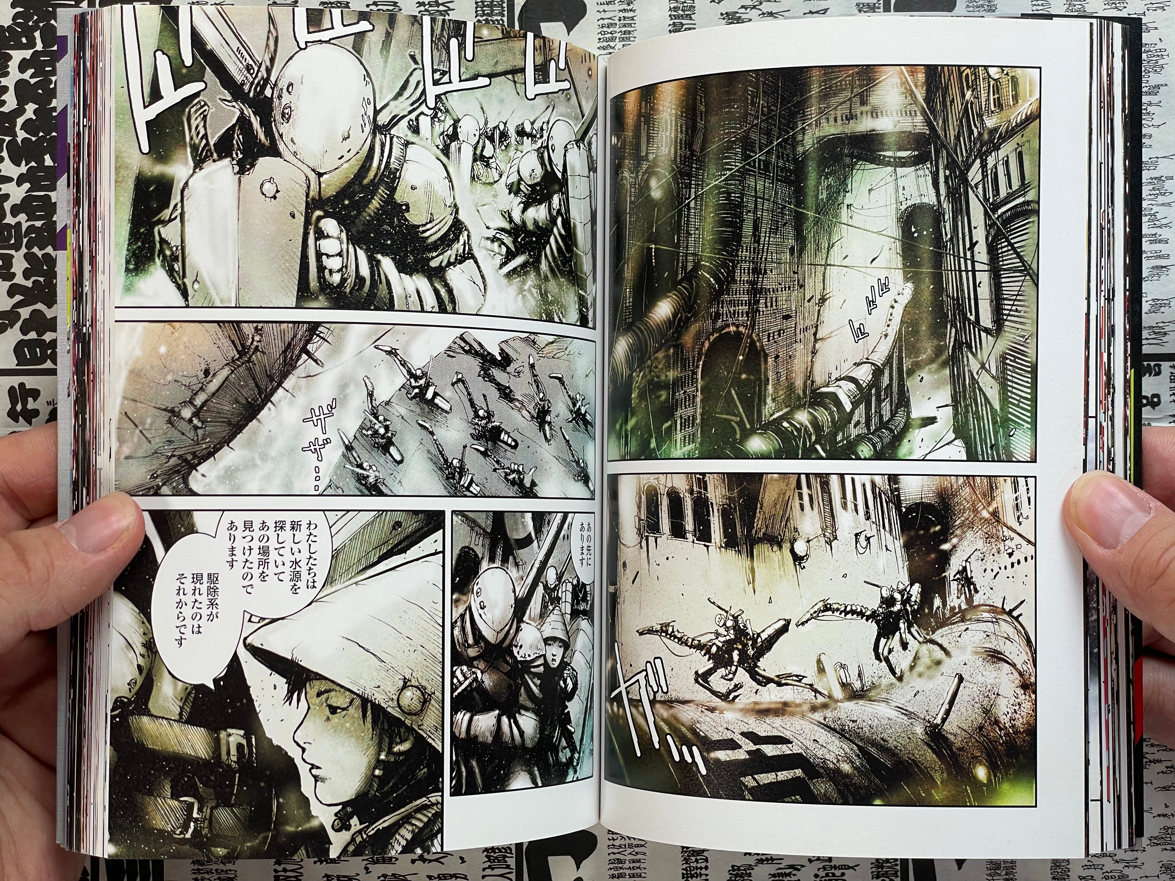 BLAME! School Tsutomu Nihei Full Color Collection Tankobon Edition (2008)-thumbmail-9