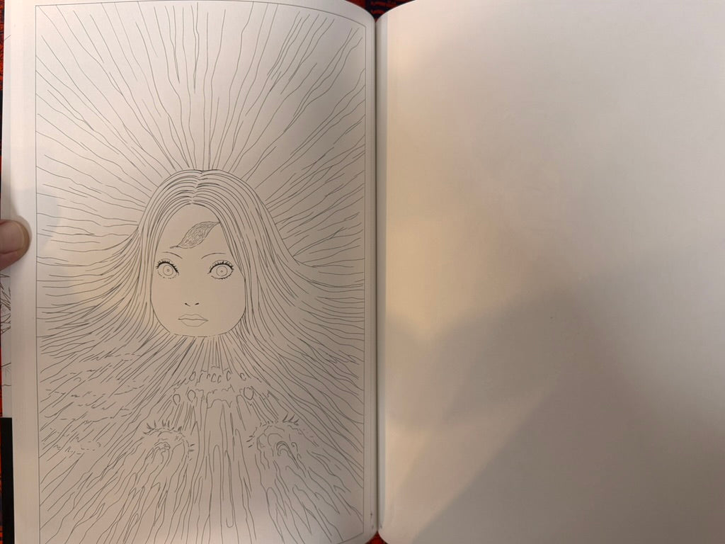 Junji Ito's 40th Anniversary Coloring Book Selection