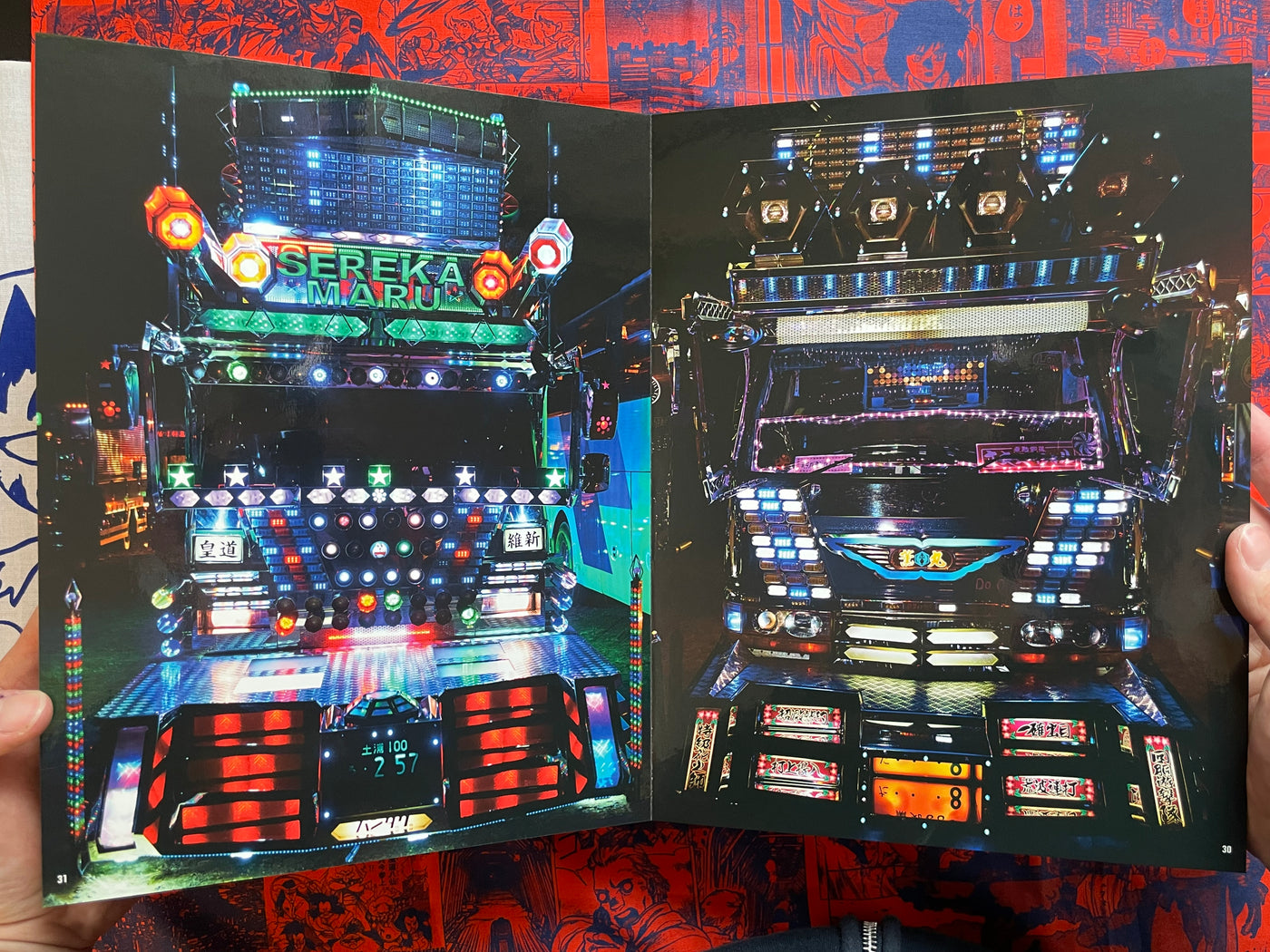 Dekotora Starships on the Road in Japan by Junji Hata (2022)