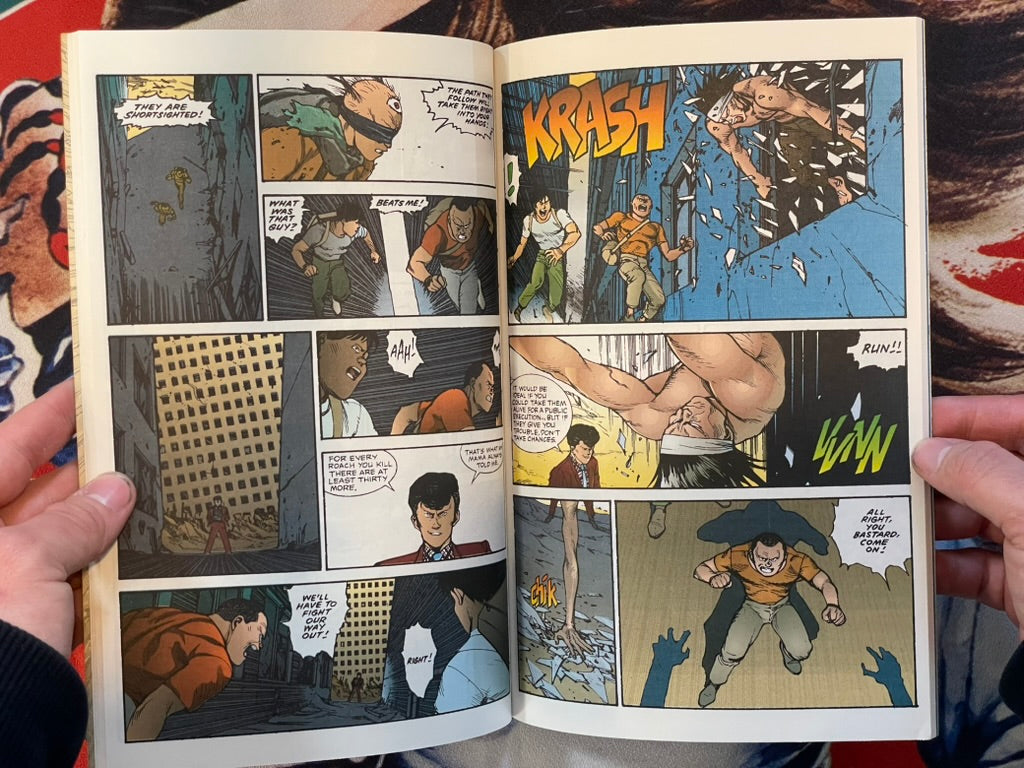 Akira International Edition 1-8 Set (ALL w/Obi Wrap) by Katsuhiro Otomo (1988)