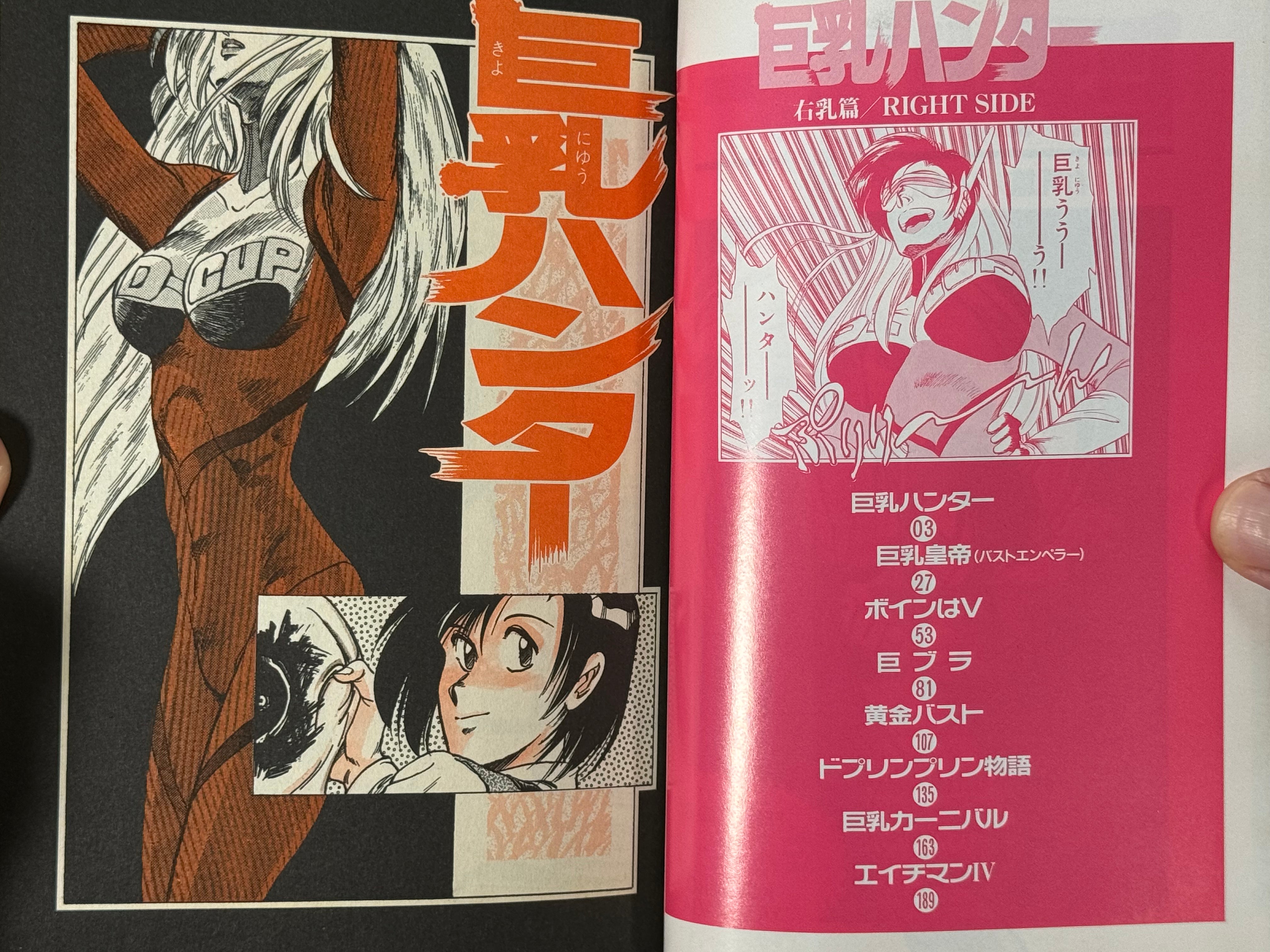 Big Boob Hunter Full 2 Vol Set by Kohichiroh Yasunaga (1991)