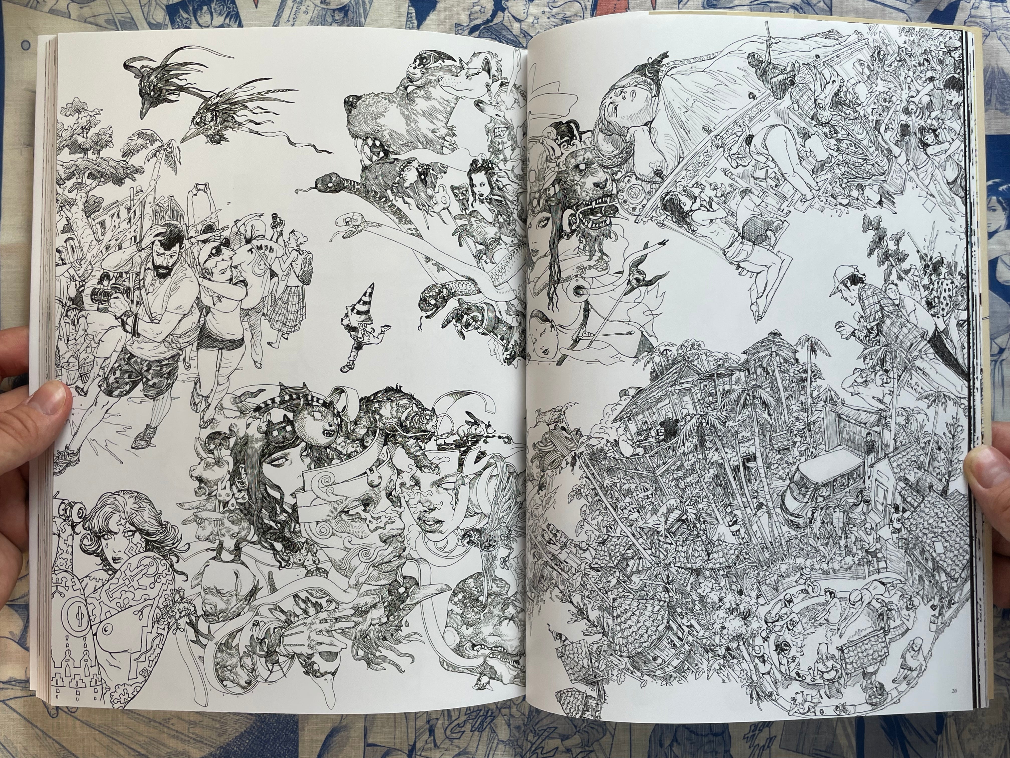 Terada Katsuya X Kim Jung Gi Illustration Collection (2017/2024 Edition)-thumbmail-20