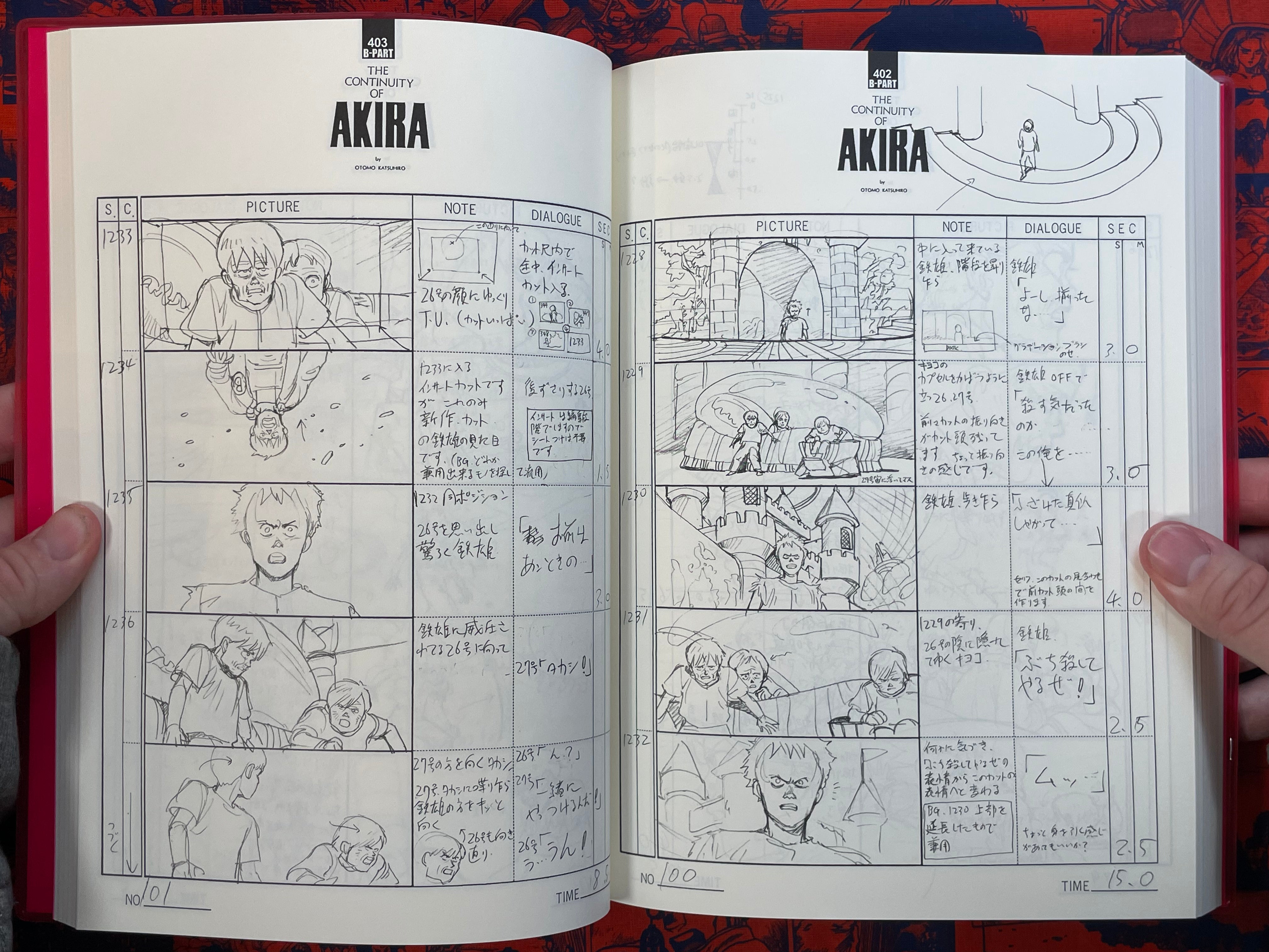 Otomo The Complete Works 21 + 22: Akira Animation Storyboards 1 + 2 (2022)
