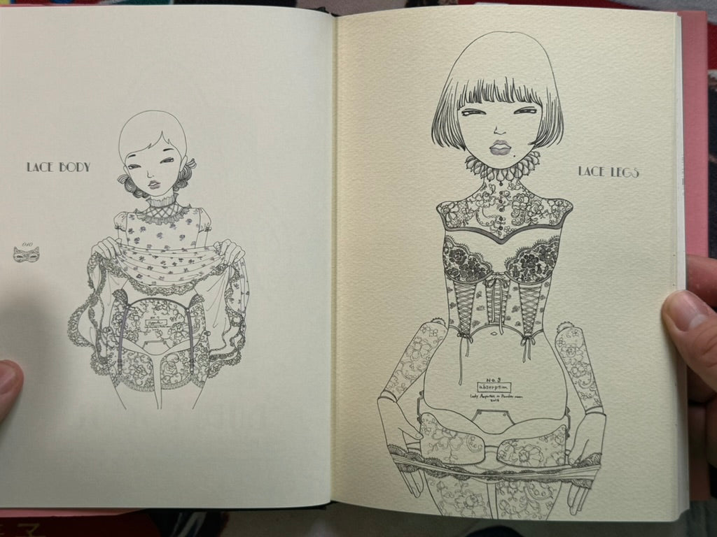 SIGNED - Lady Amputee in Powder Room - Hardcover by Makiko Sugawa (2017)