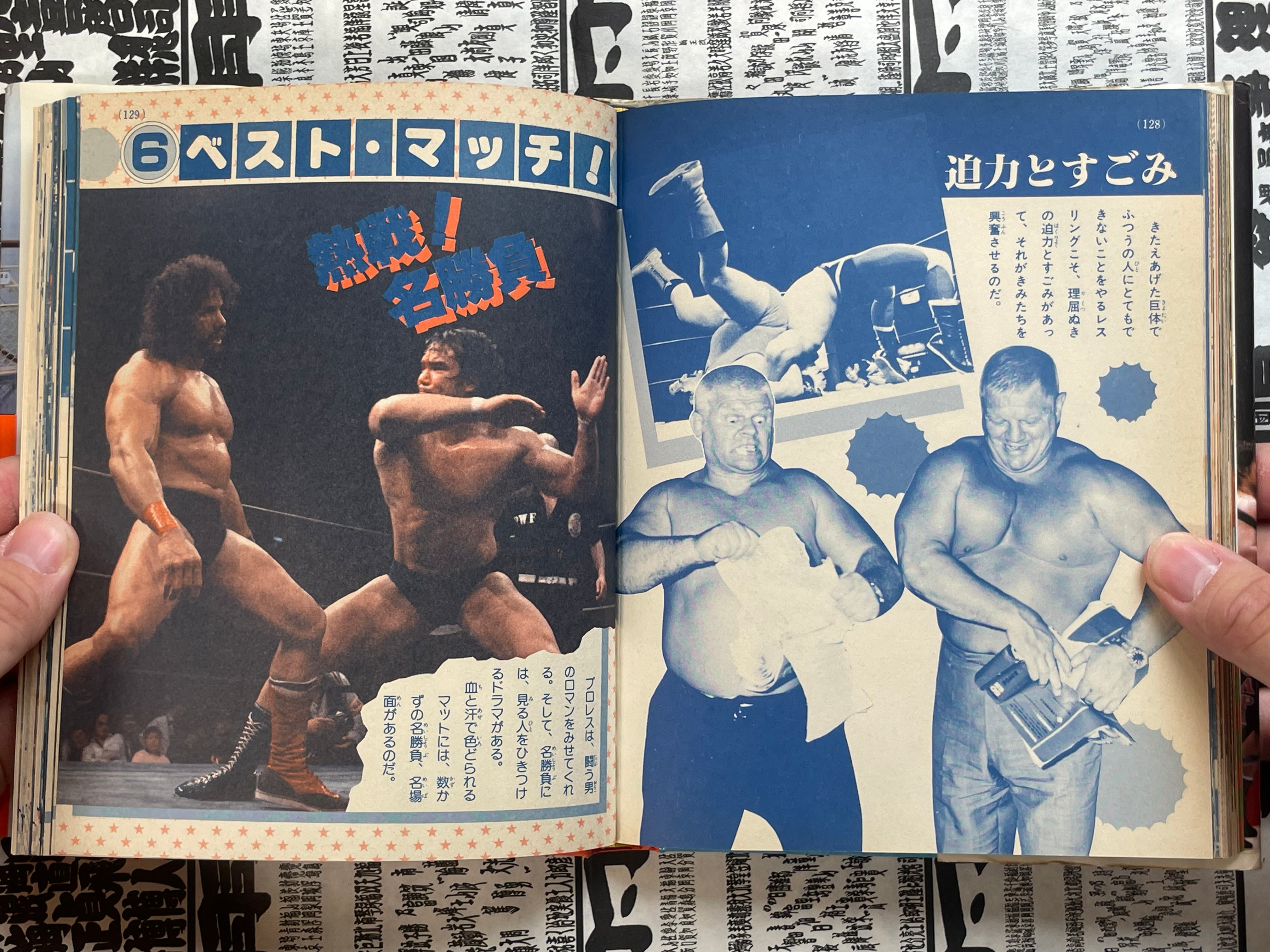 Let's Fight Pro Wrestling Picture Book by Shogakukan (1987)-thumbmail-16