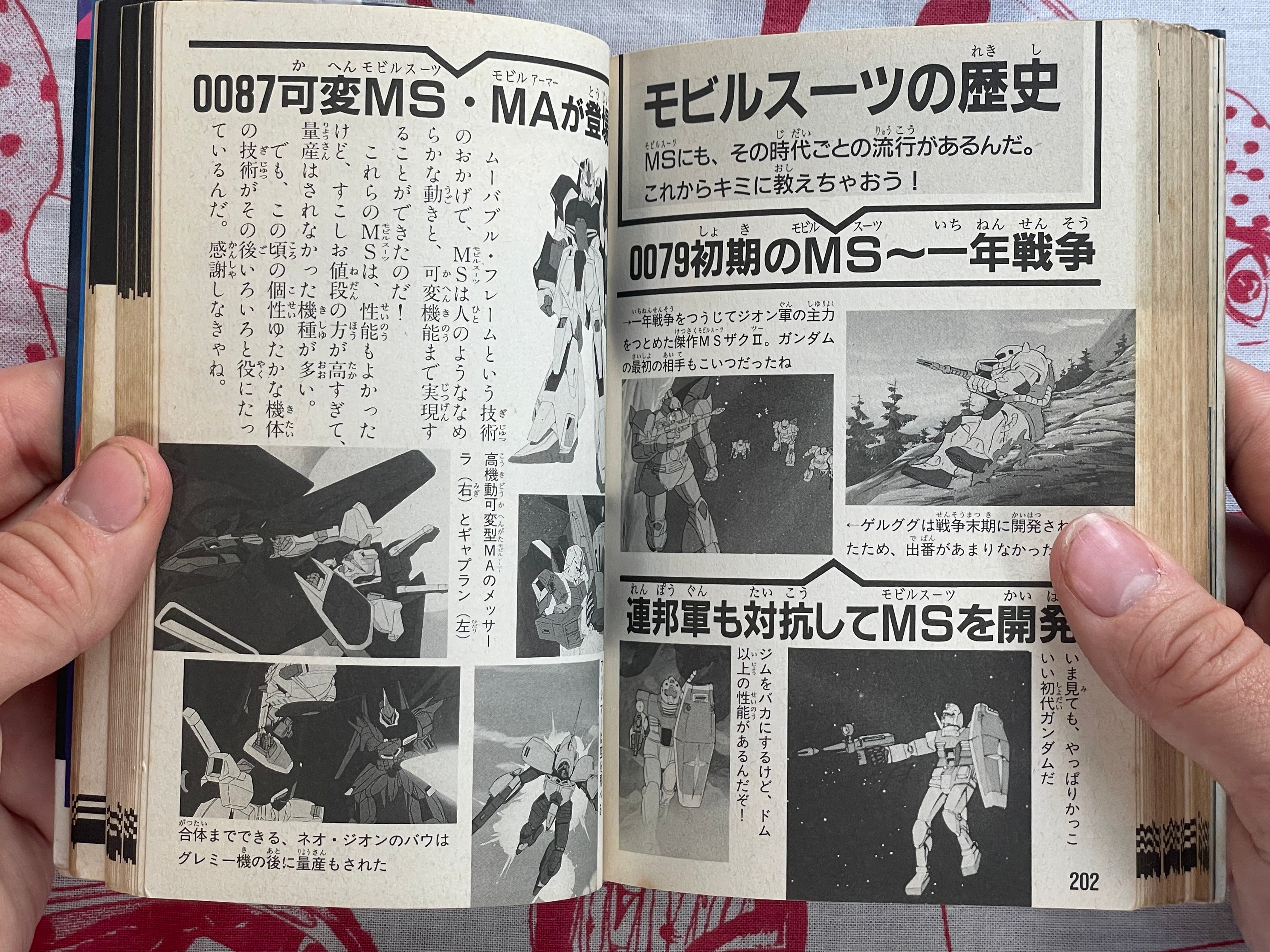 Mobile Suit Gundam Encyclopedia - bunko sized (1993)