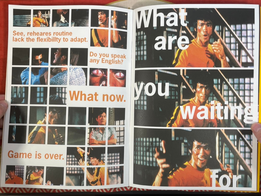 Bruce Lee in G.O.D Movie Pamphlet (2000)