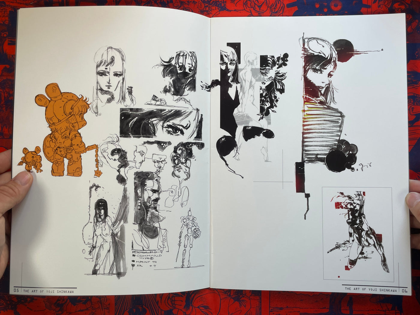 The Art of Yoji Shinkawa Sketch Book (2011)