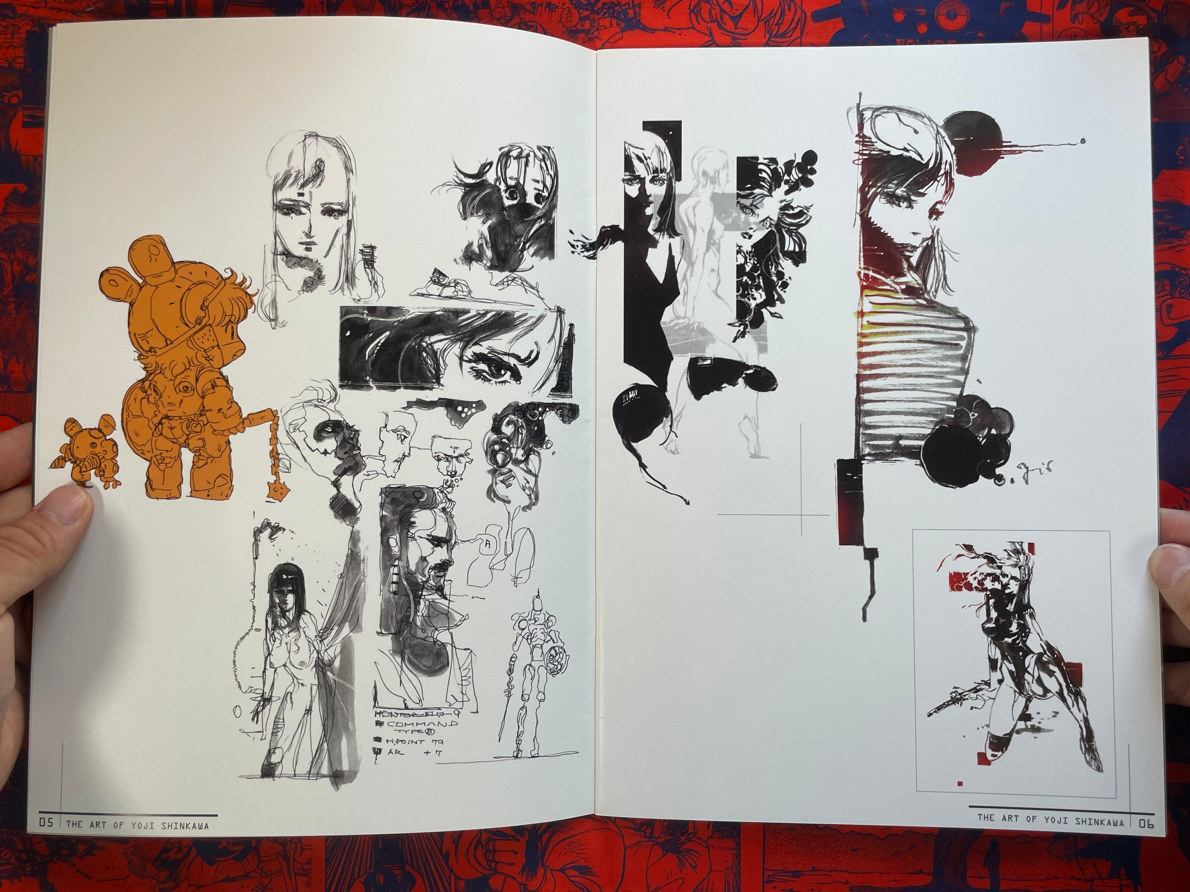 The Art of Yoji Shinkawa Sketch Book (2011)