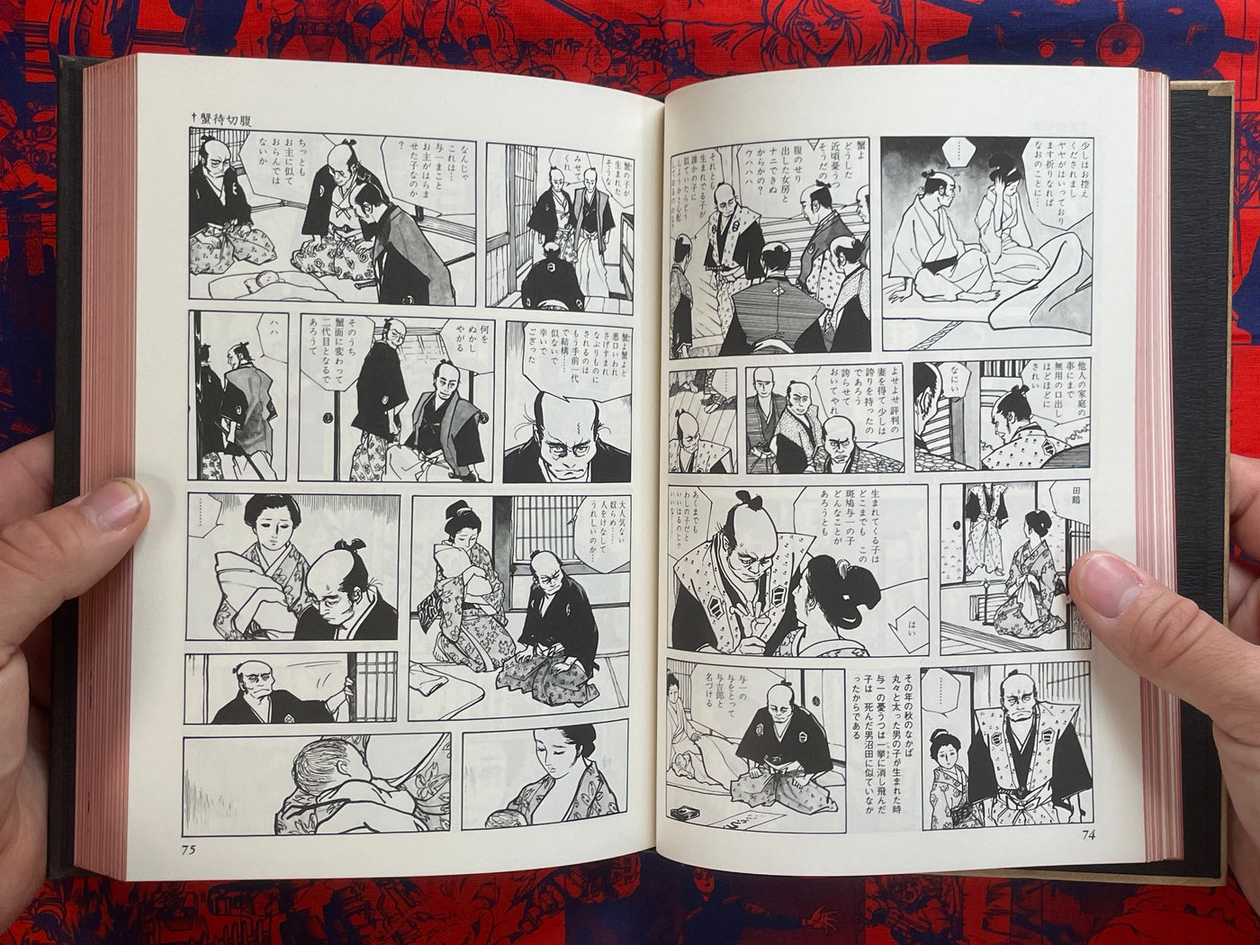 The Samurai Cruel Story - hardcover + slipcover by Hirata Hiroshi (1987)