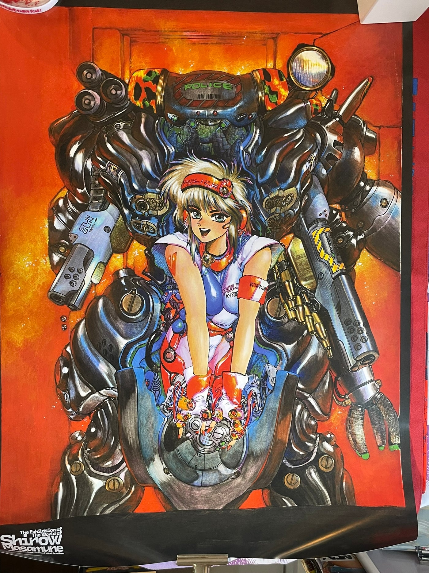 The Exhibition of the World of Shirow Masamune Intron Depot B Poster (B2 Size)