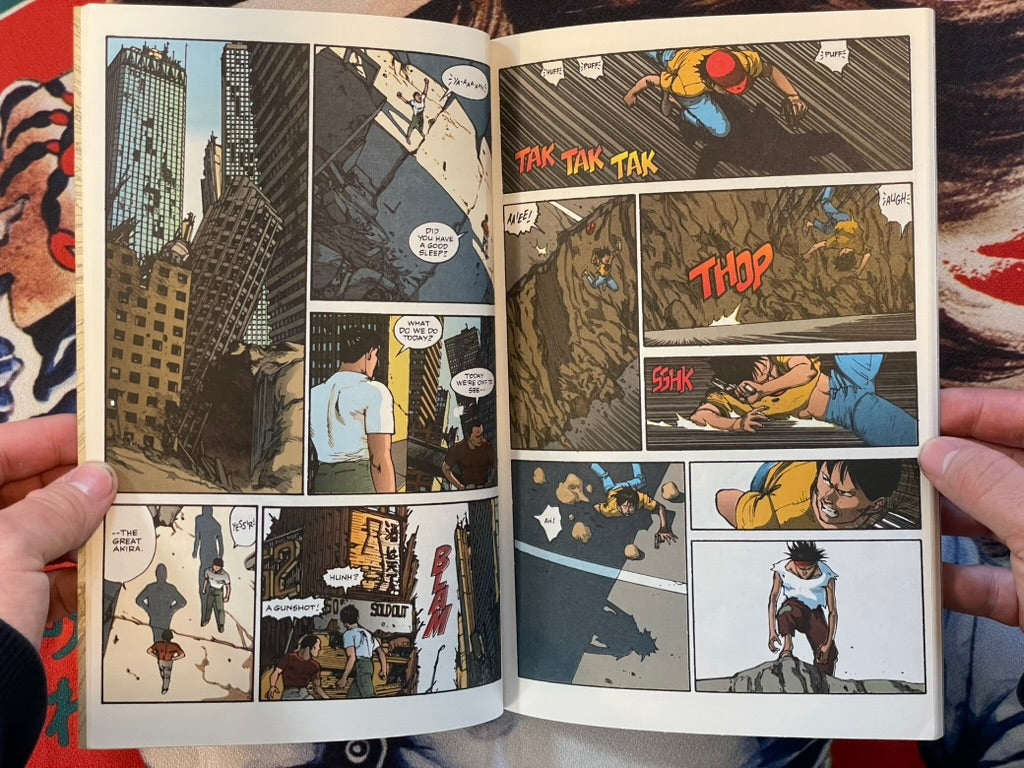 Akira International Edition 1-8 Set (ALL w/Obi Wrap) by Katsuhiro Otomo (1988)