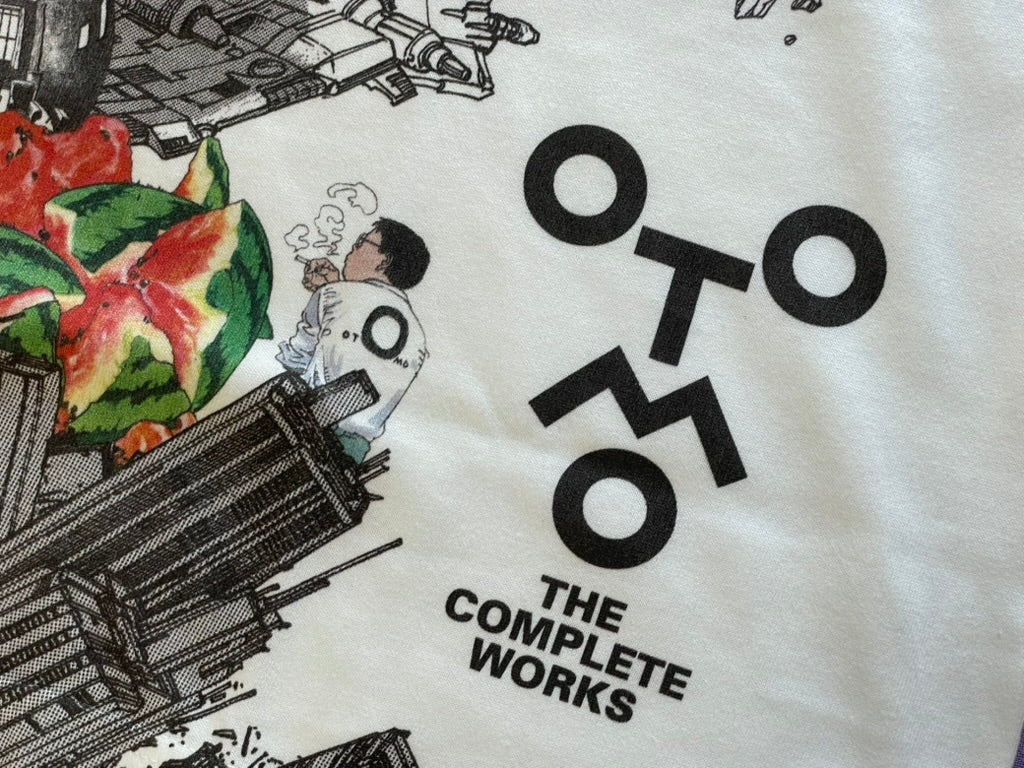 Akira Cel Exhibition Katsuhiro Otomo White T-Shirt (Large)