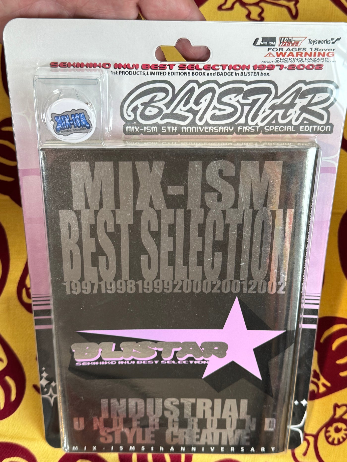 Mix-ism Best Selection in Blister Pack w/ Badge (1997-2002) by Sekihiko Inui