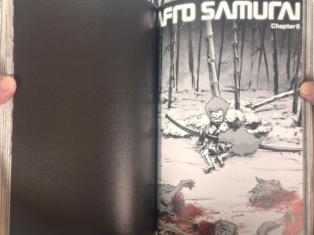 SIGNED Afro Samurai by Takashi Okazaki (2009)-thumbmail-18
