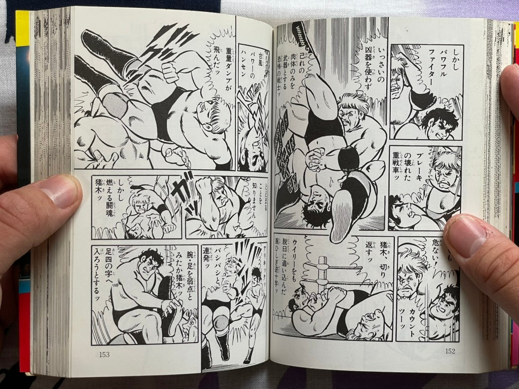 Pro Wrestling Everything All Together - Bunko Edition by Inoue Yoshihiro (1984)