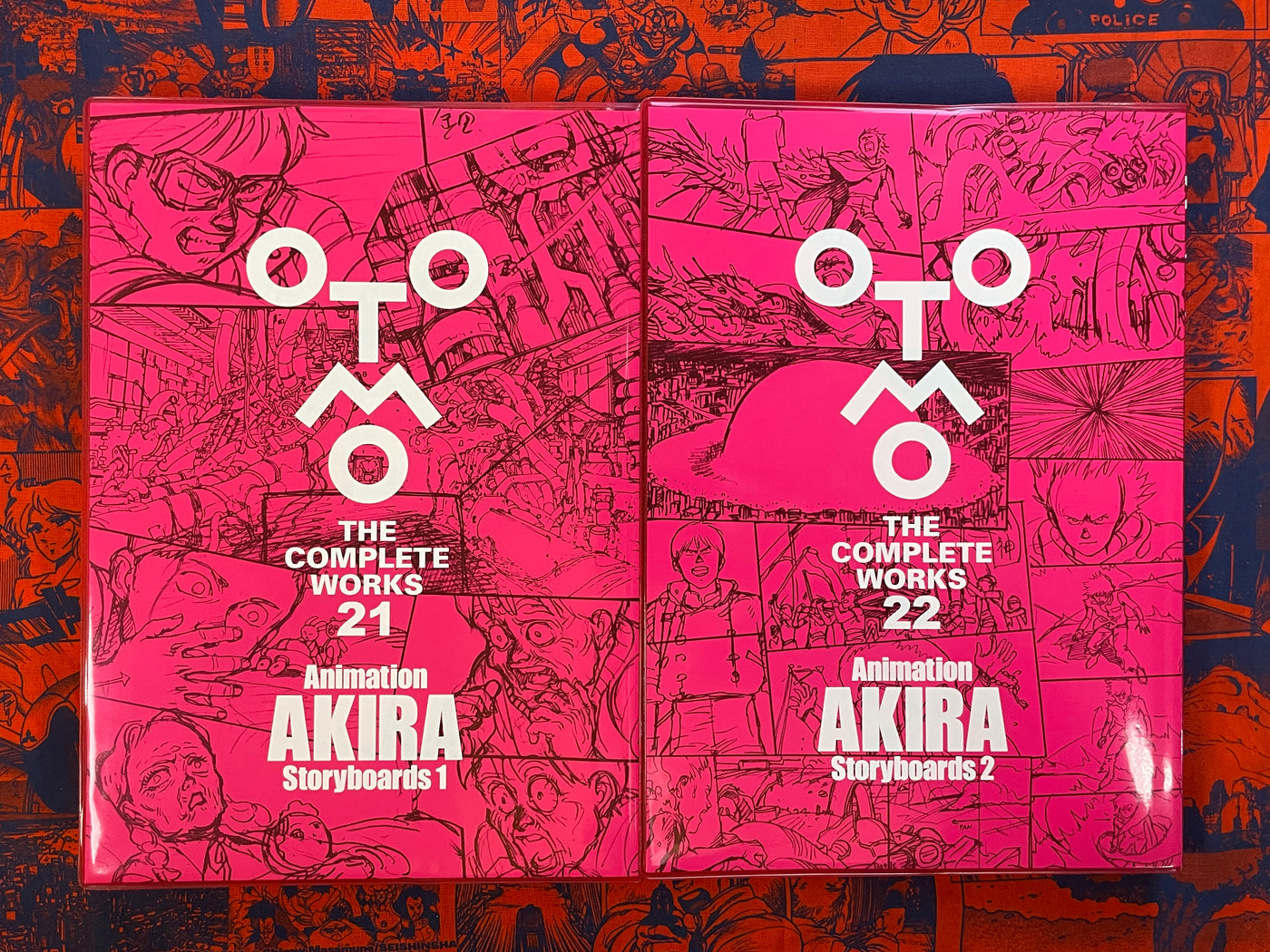 Otomo The Complete Works 21 + 22: Akira Animation Storyboards 1 + 2 (2022)