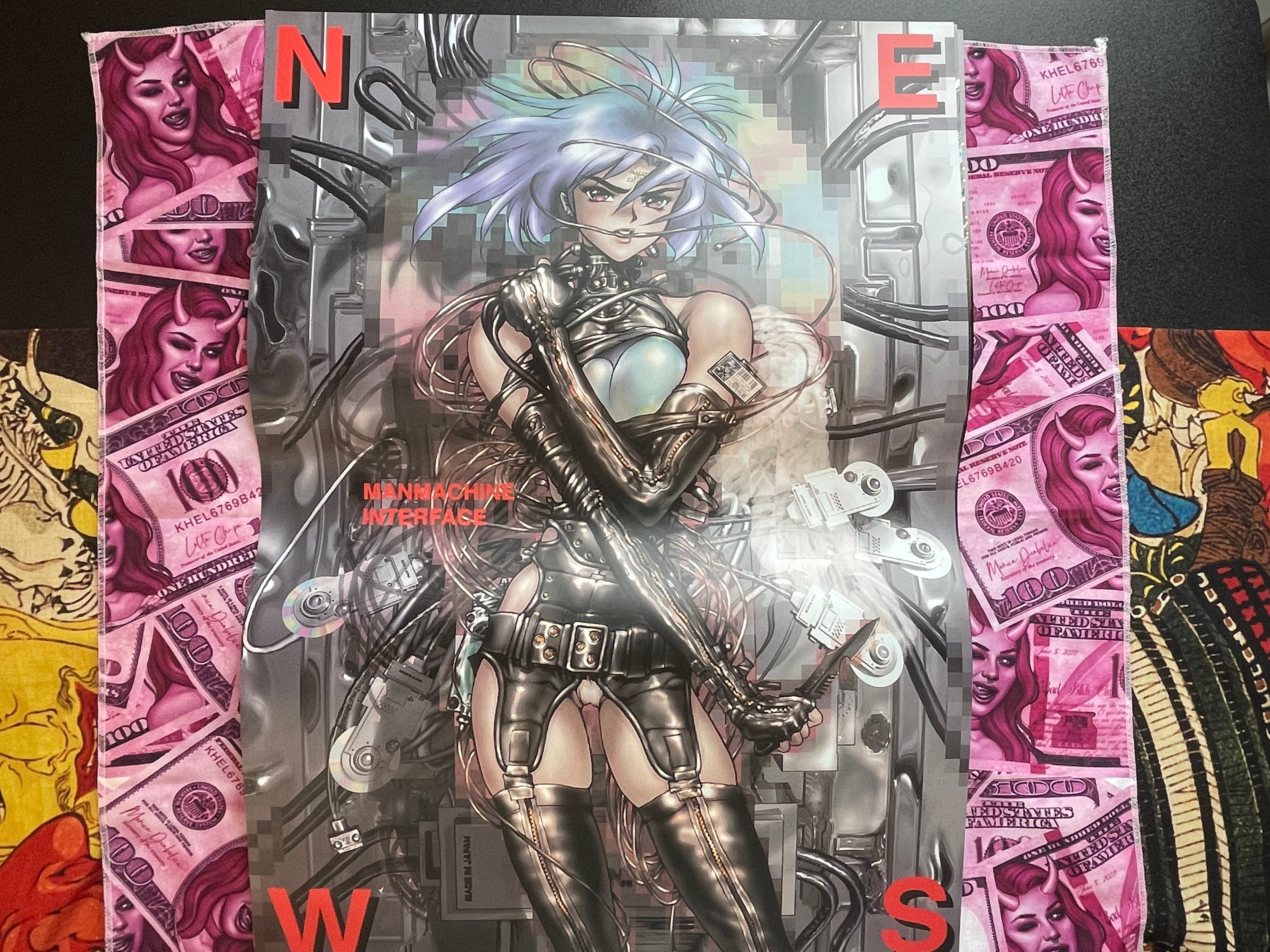 Cyberdelics Ghost in the Shell Super Graphic Collection Box Set w/ Shipping Box