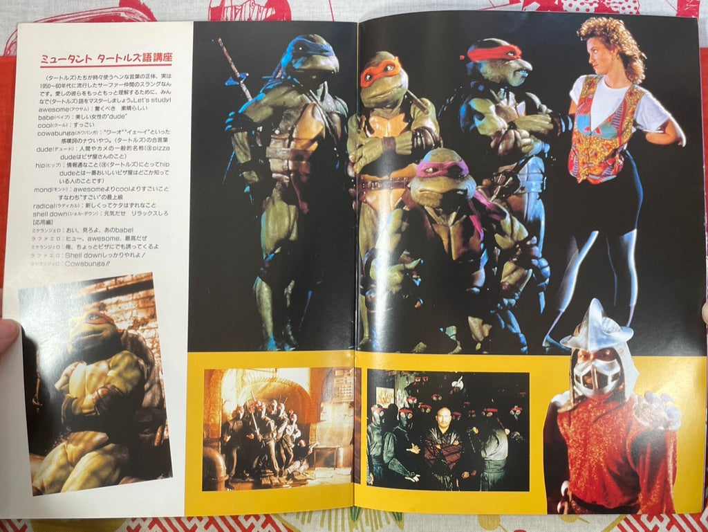 Movie Pamphlet: TMNT (1991)