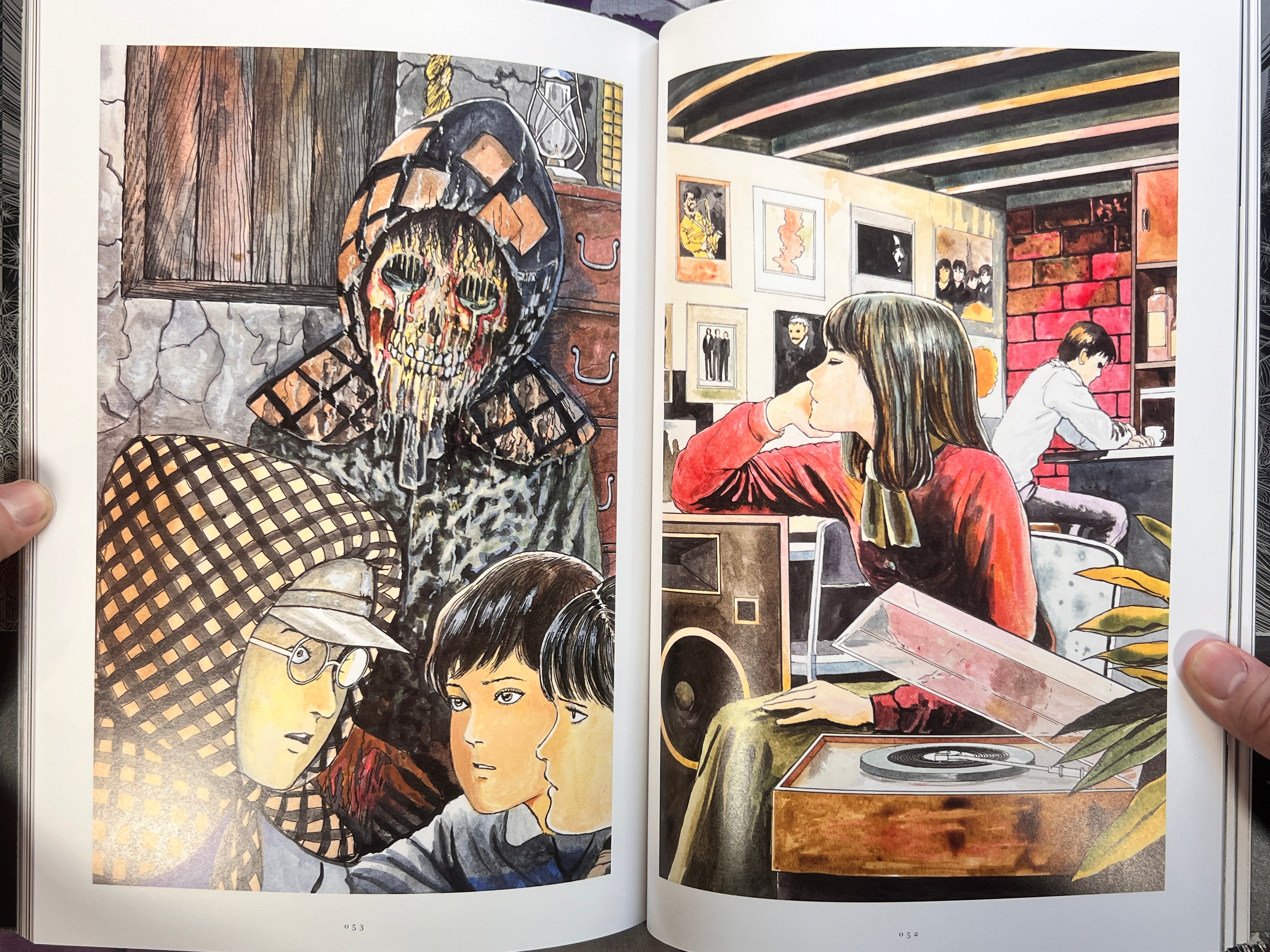 Deformed World: Junji Ito Original Artworks Collection 1987-2019 (2019) (2023 printing)