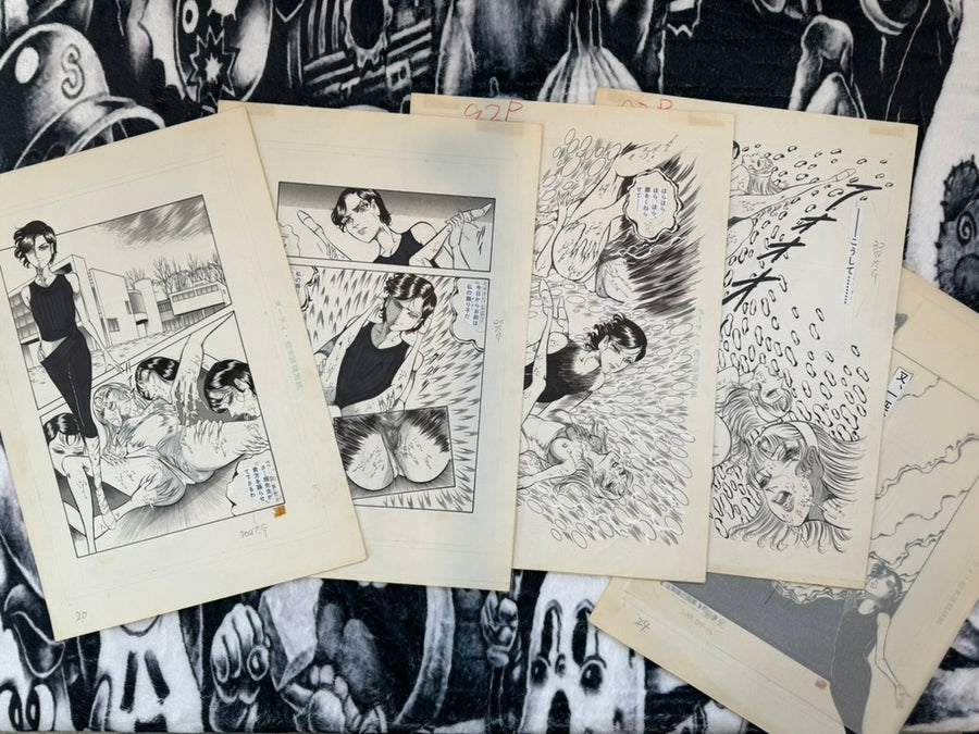 Dirty Matsumoto Genga Art - Set 2 (6 Pages)