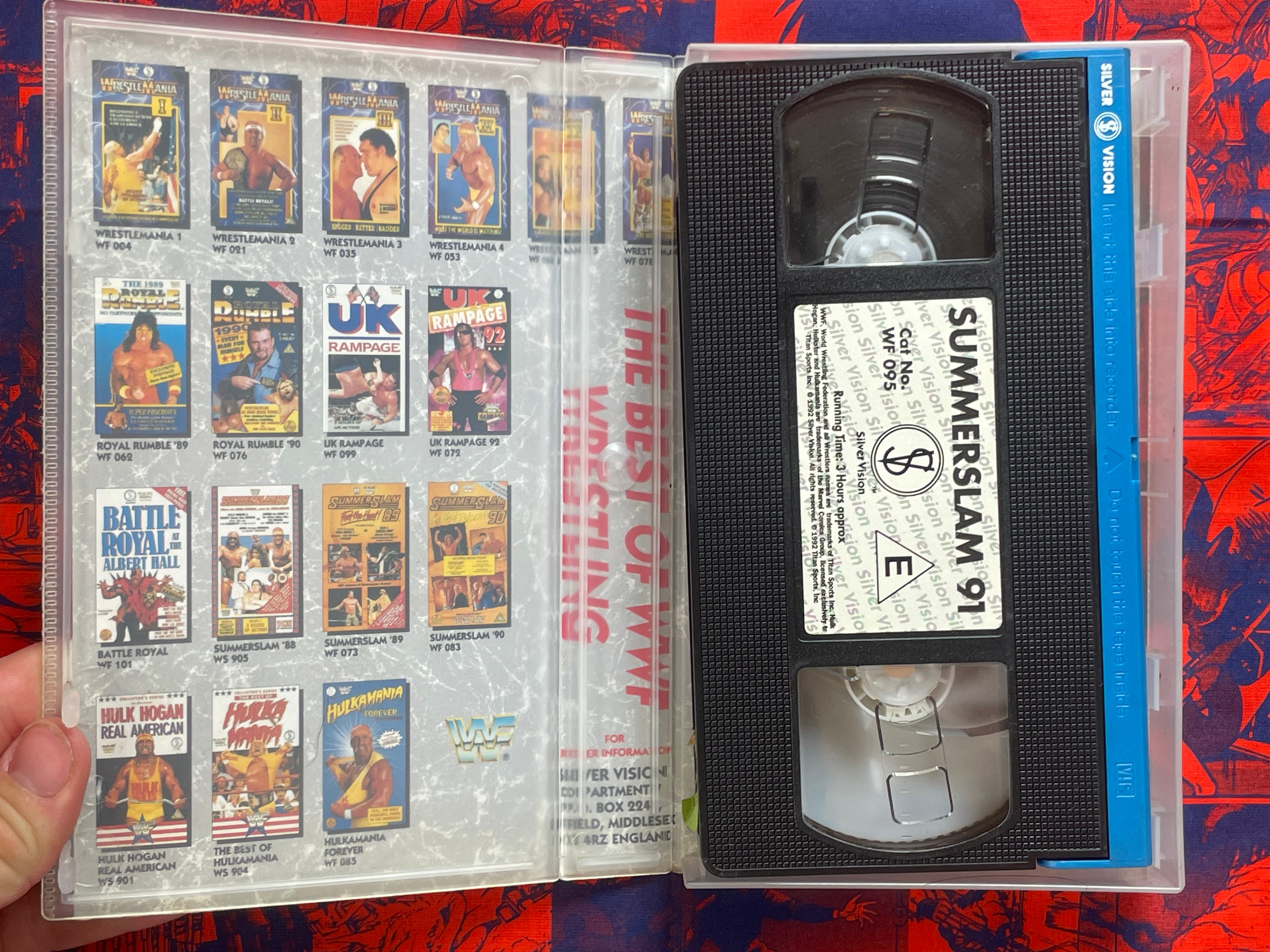 Summer Slam 91 VHS