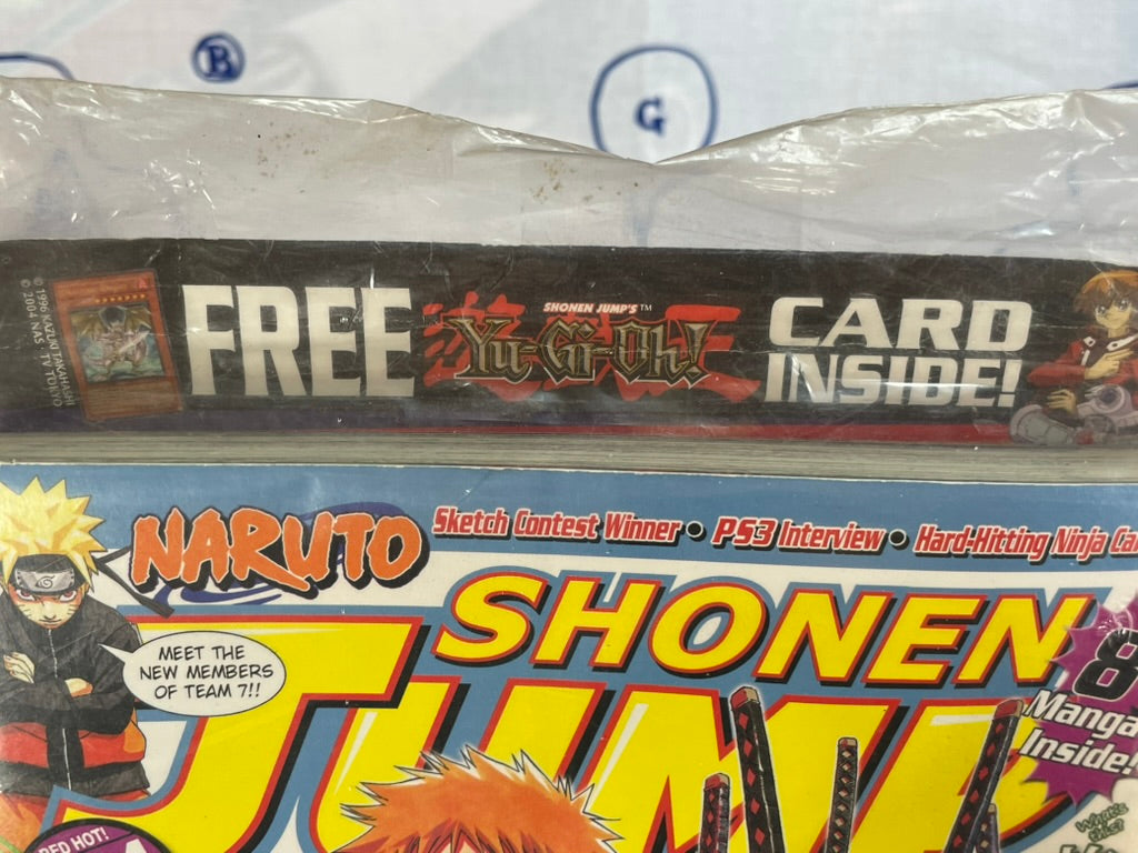 VIZ Shonen Jump September 2008, Vol. 6 UNOPENED w/Card Feat. 8 Manga! Naruto, Bleach, Slam Dunk, One Piece and MORE! (2008/9)