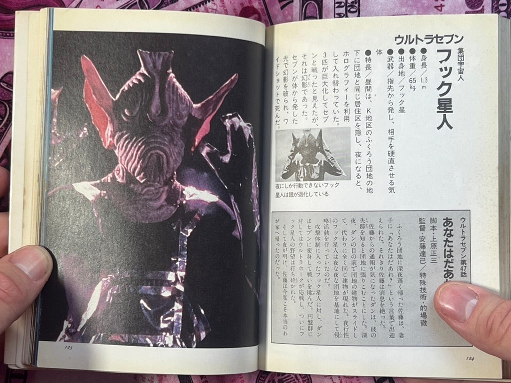 Ultra Seven Kaiju Encyclopedia: All Monsters Album - Pocket Edition by Asahi Sonorama Publishing (1985)