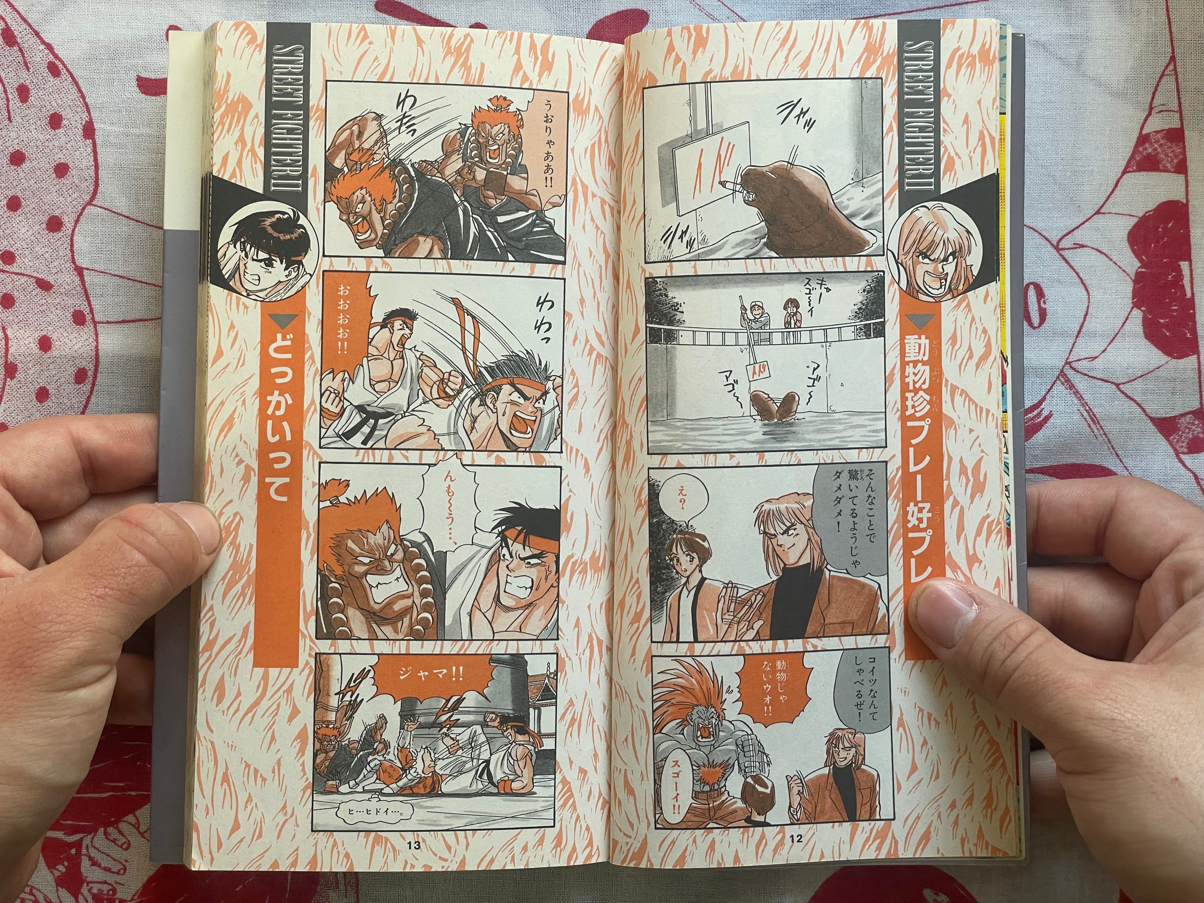 Street Fighter II 4 Panel Gag Gaiden #5 by Takashi Hashiguchi (1995)