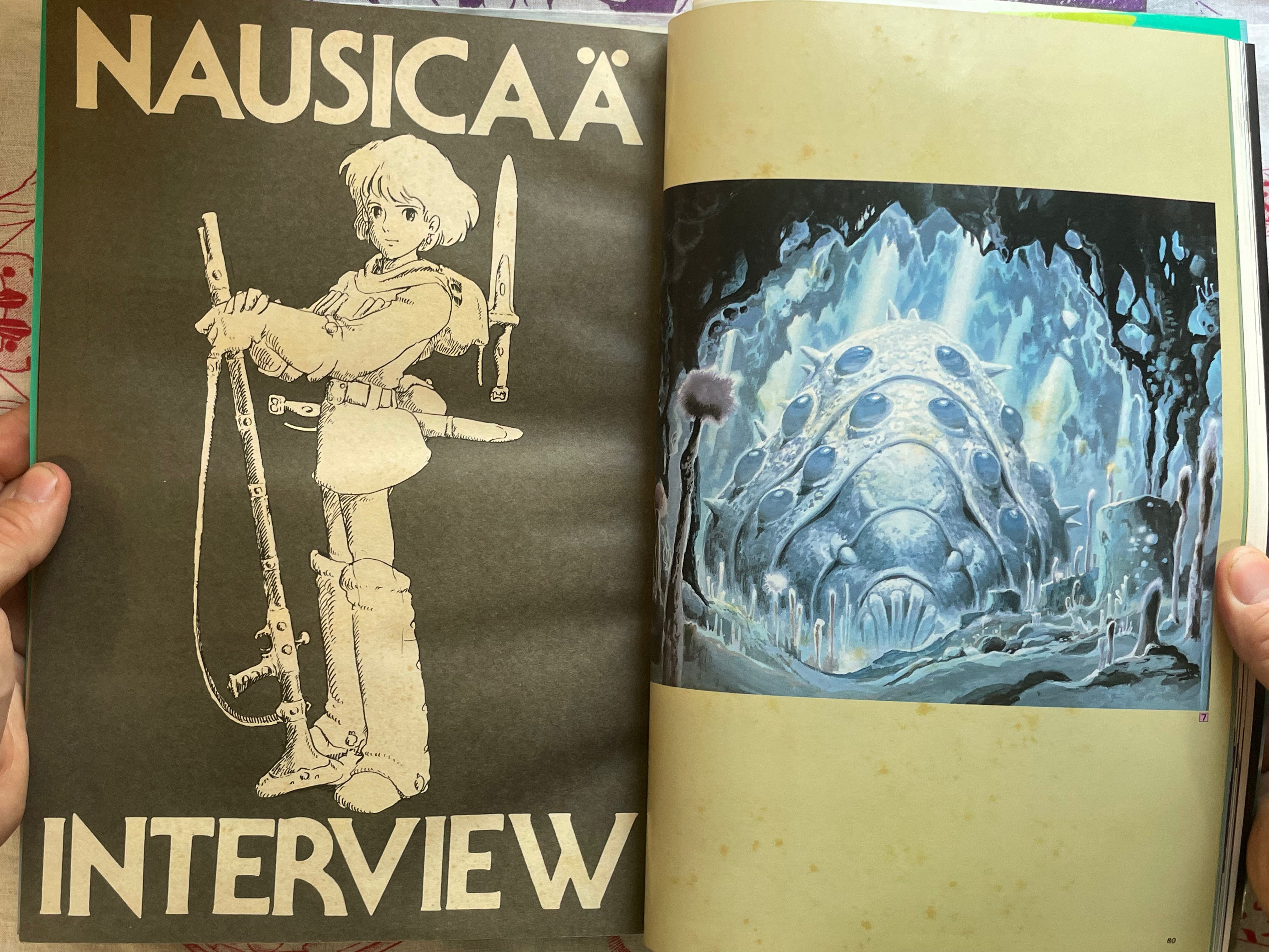 Nausicaä of the Valley of the Wind Roman Album by Hayao Miyazaki (1984)