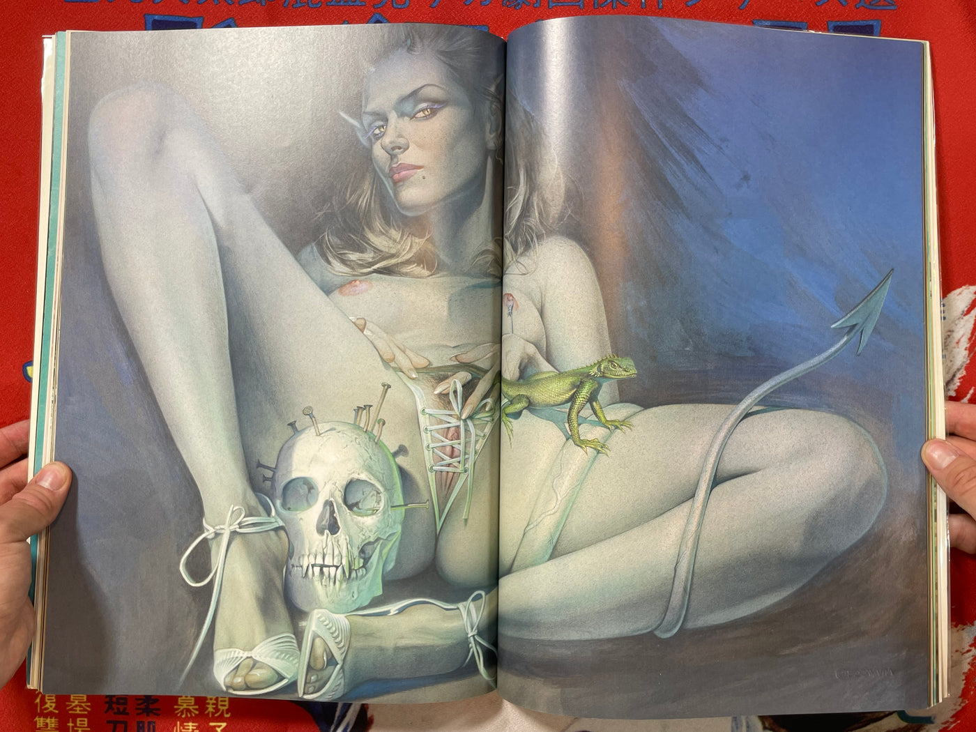 Naga by Hajime Sorayama (1997)