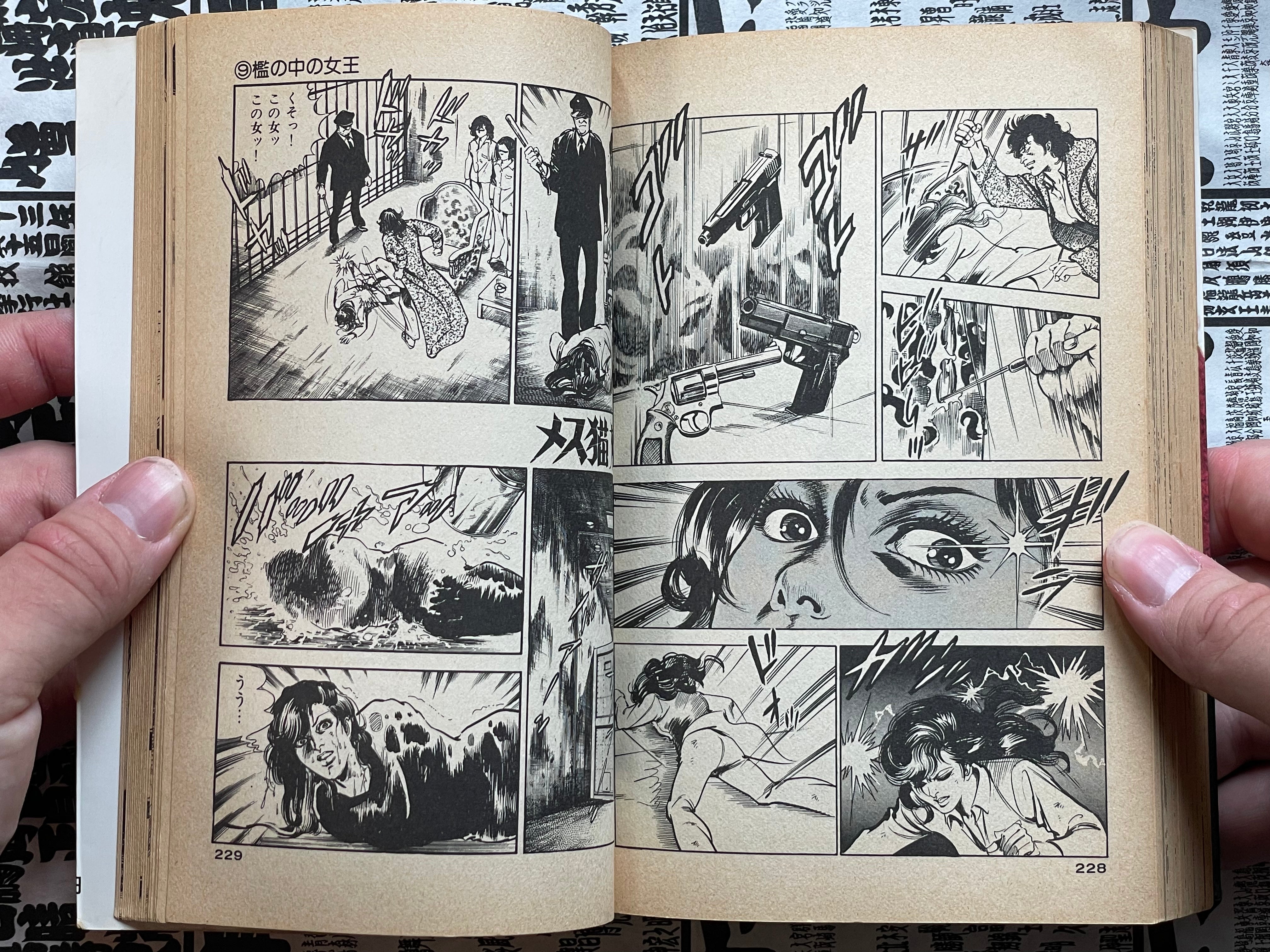 Scalpel Cat by Mieko Kawasaki (1985/1990 Ed)-thumbmail-11