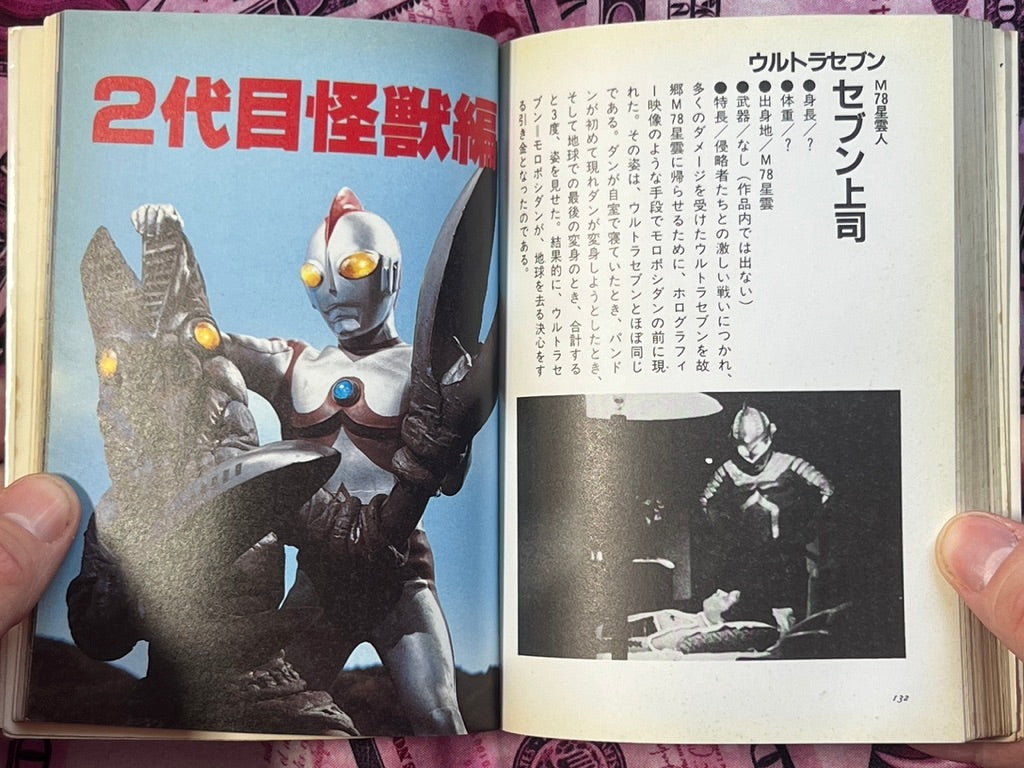 Ultra Seven Kaiju Encyclopedia: All Monsters Album - Pocket Edition by Asahi Sonorama Publishing (1985)