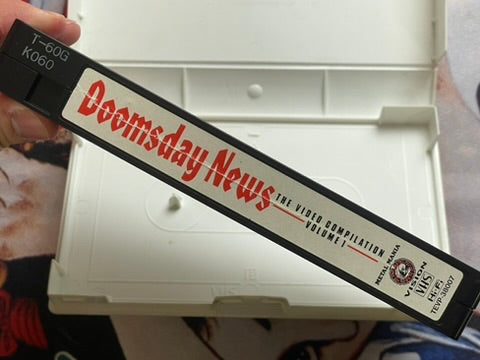 VHS - Doomsday News: The Video Compilation Volume 1 by Helloween, Celtic Frost and other German Metal Bands