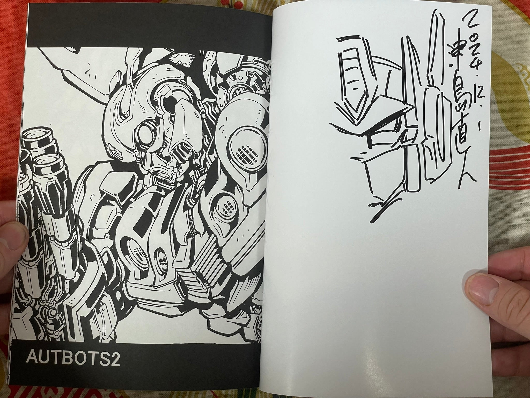 Doujinshi Monochrome: Autobots 2 SIGNED by Naoto Tsushima (1994)