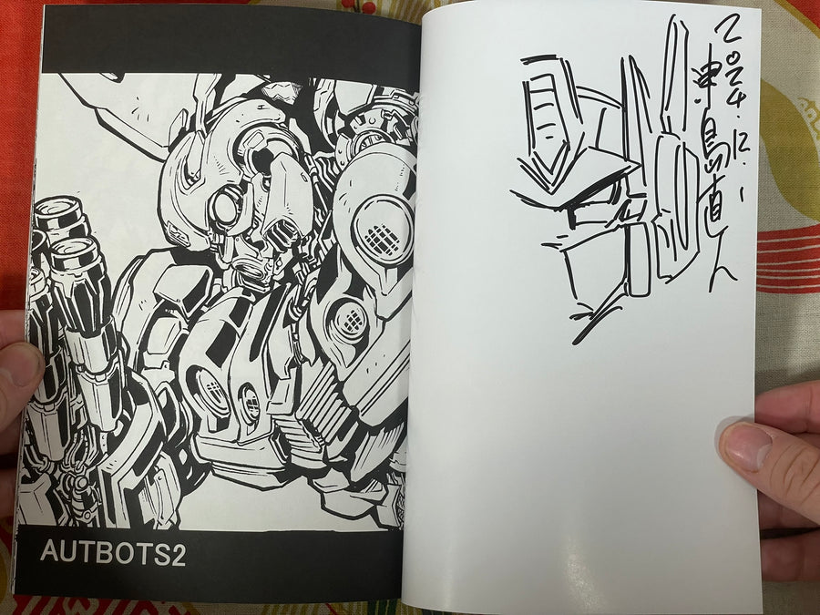 Doujinshi Monochrome: Autobots 2 SIGNED by Naoto Tsushima (1994)