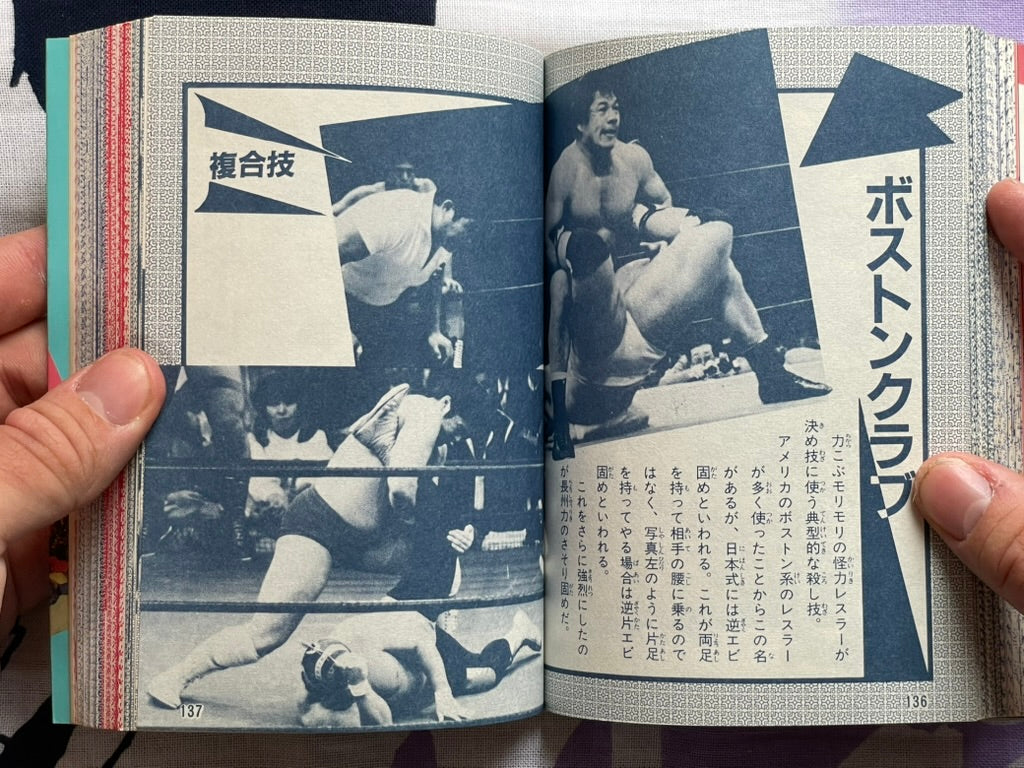 Pro Wrestling Finishing Move Encyclopedia - Bunko Edition (1984)