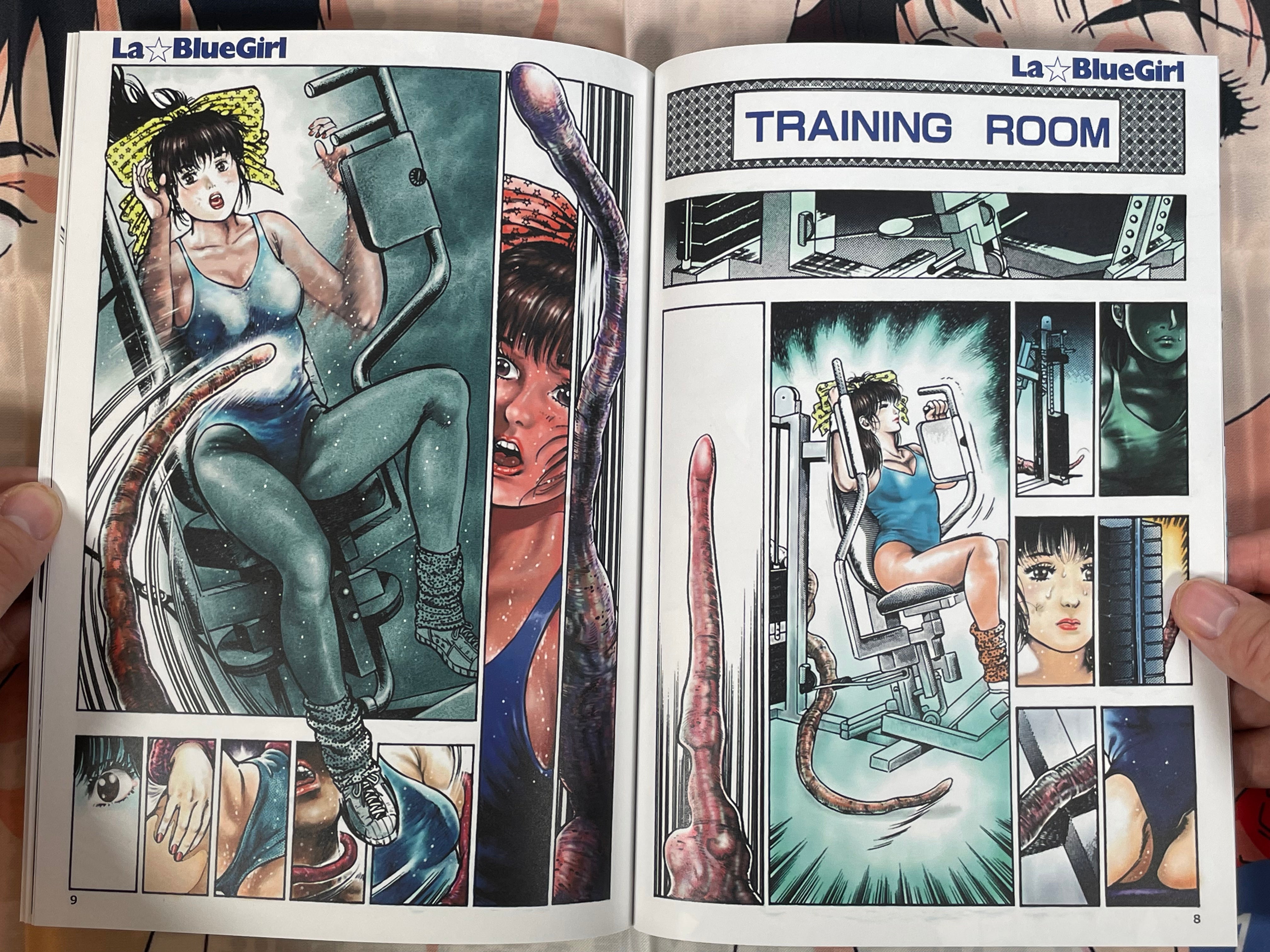 SIGNED Toshio Maeda 'La Blue Girl: Inju School' Doujinshi (2026)-thumbmail-6