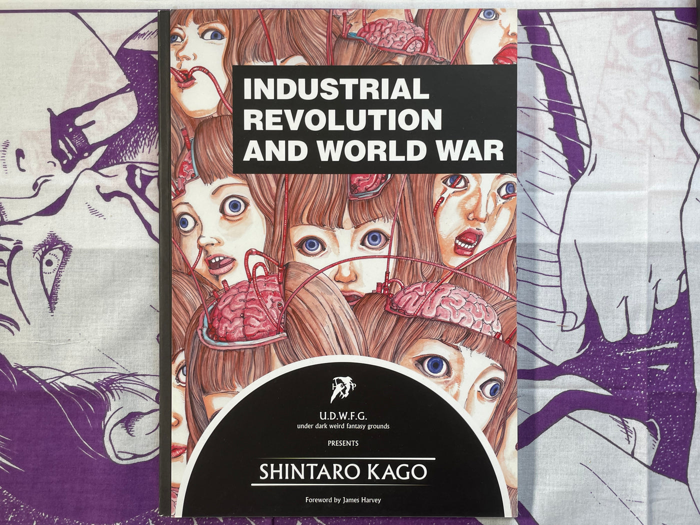 SIGNED Industrial Revolution and World War Hardcover by Shintaro Kago (2015)