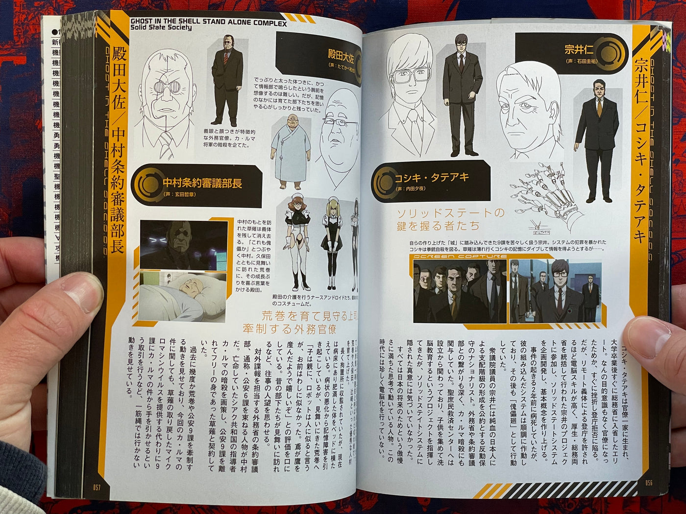 Ghost in the Shell Stand Alone Complex Data Collection by Dengeki Hobby Works (2007)