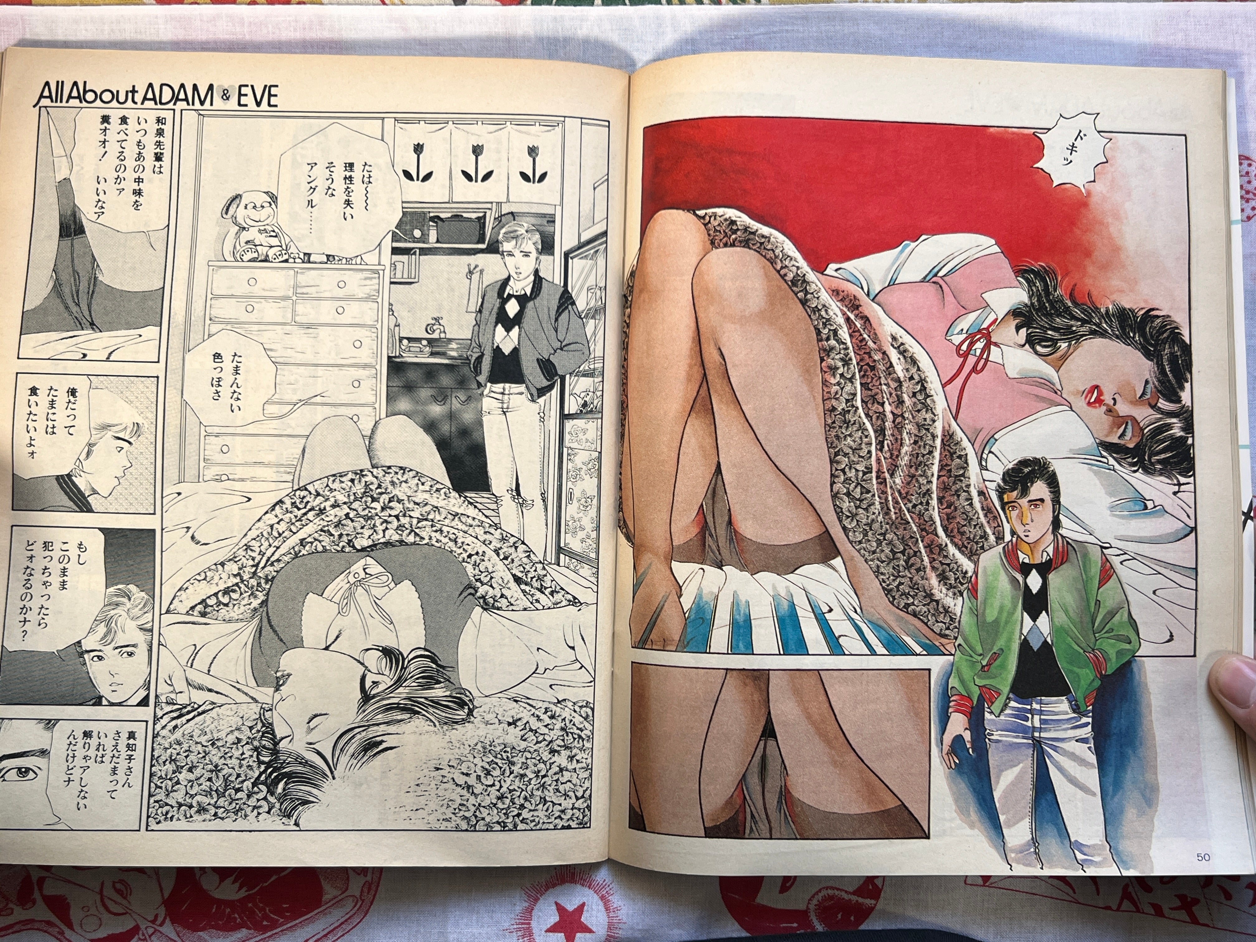 Hot Dog Press Magazine - All About Adam & Eve Sex Issue (1/1984)