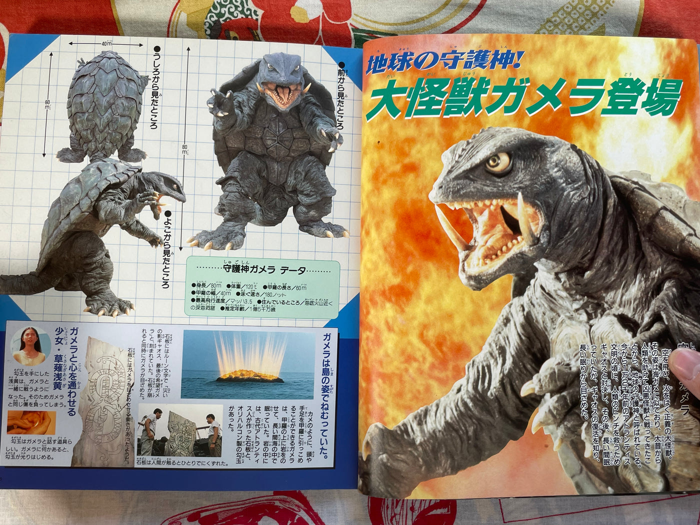 Gamera Super Pictorial of Large Kaiju Battles by Asahi Sonorama Publishing (1995)