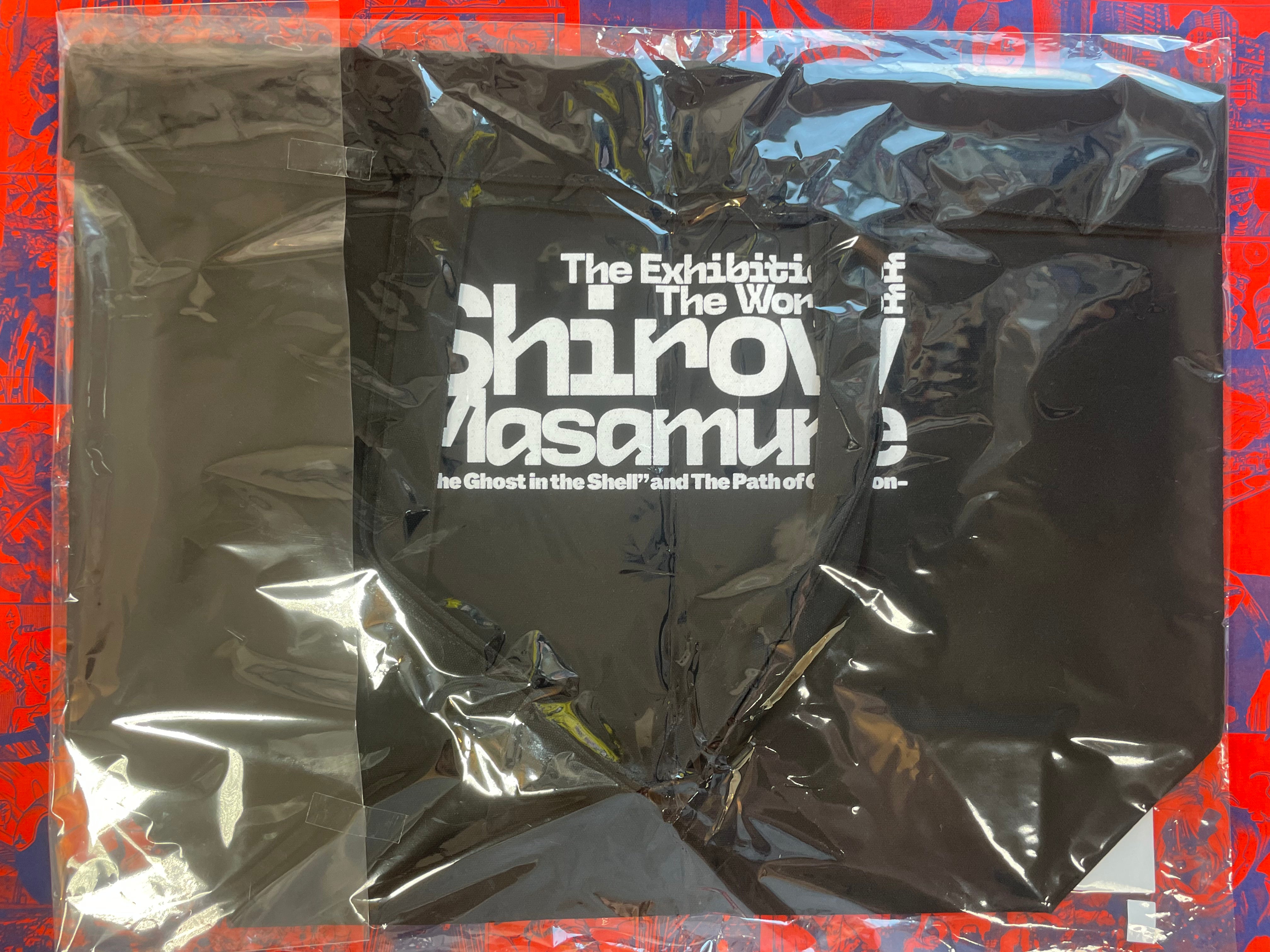 Shirow Masamune Exhibition Ghost in the Shell Tote Bag (Black)