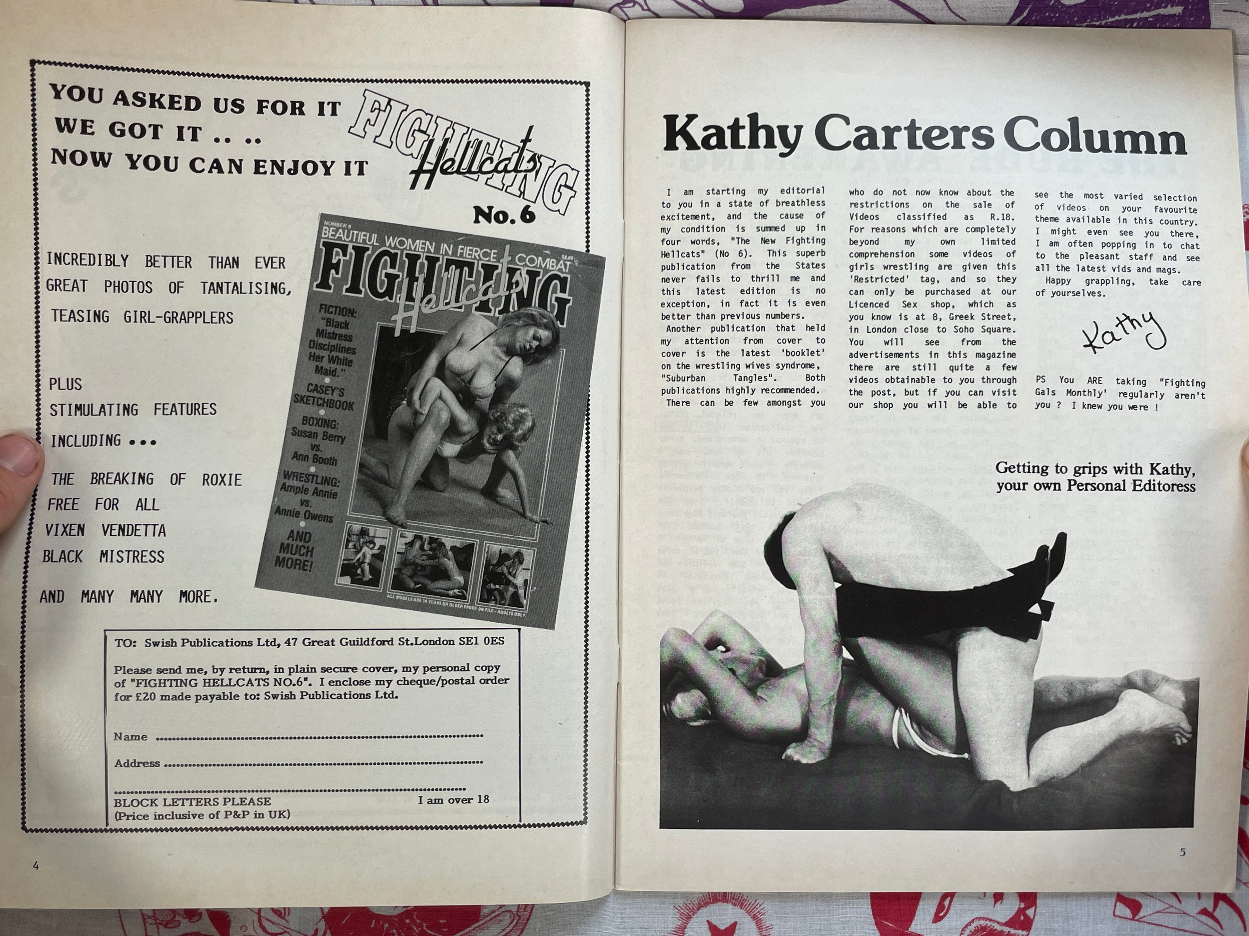 Claws Number 22 - Zine (70s)