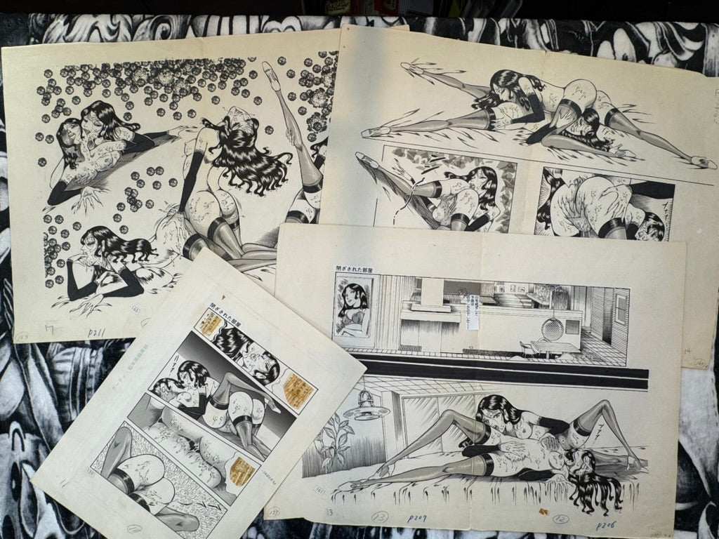 Dirty Matsumoto Genga Art - Set 1