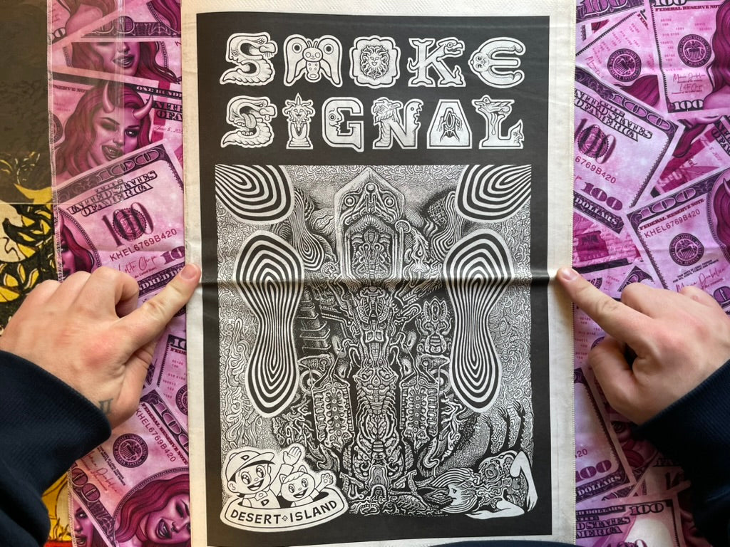 Smoke Signal Art Newspaper (2020/12) by Desert Island Feat. Hironori Kikuchi