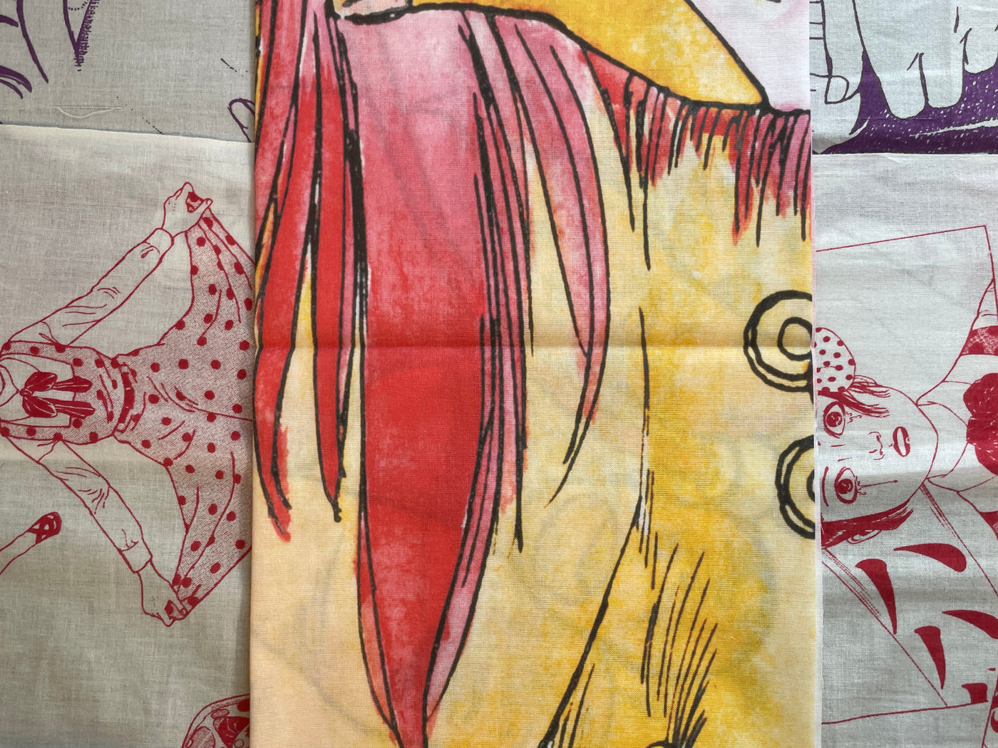 Shirow Masamune Exhibition Ghost in the Shell A Tenugui/Decorative Tapestry